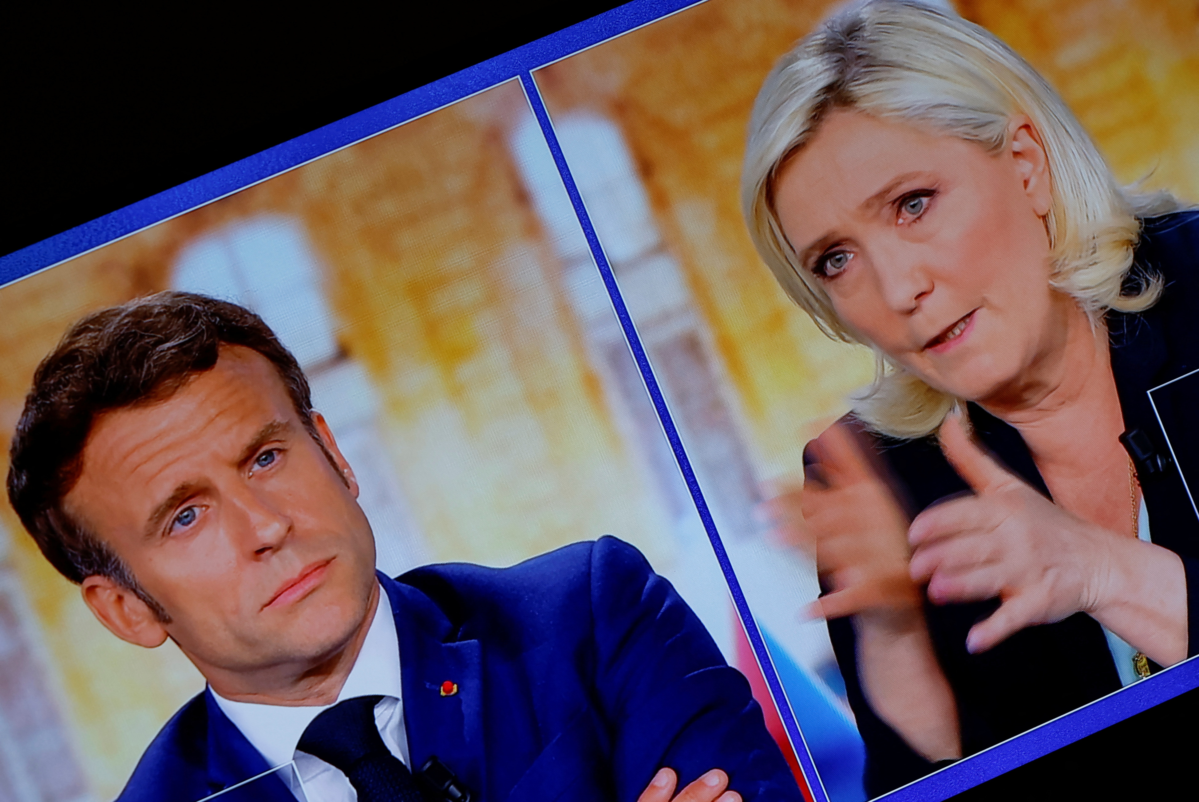 Macron more convincing than Le Pen in French election debate - poll |  Reuters