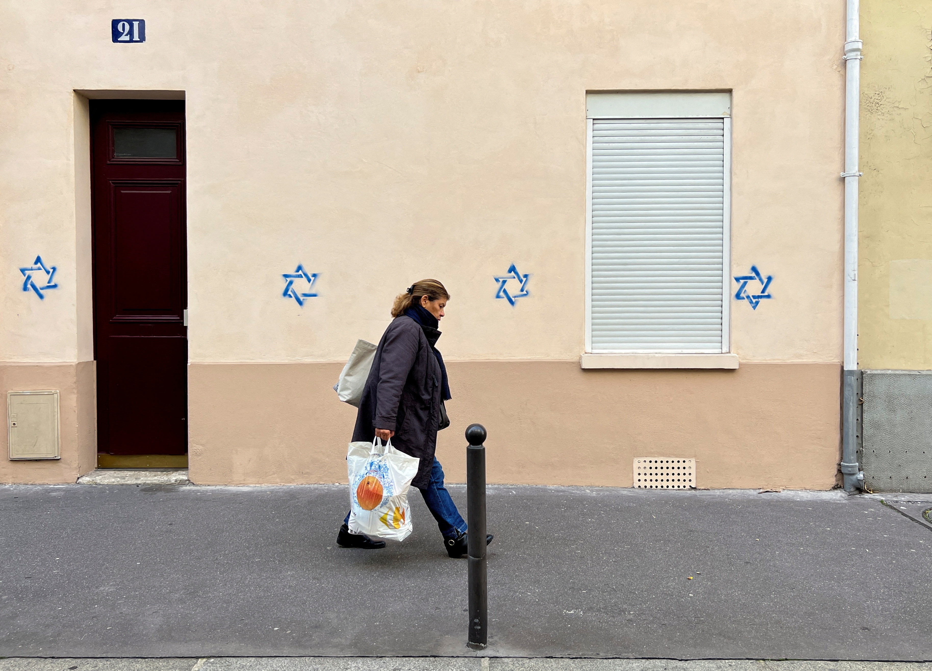 Immeubles parisiens marqués de l'étoile de David