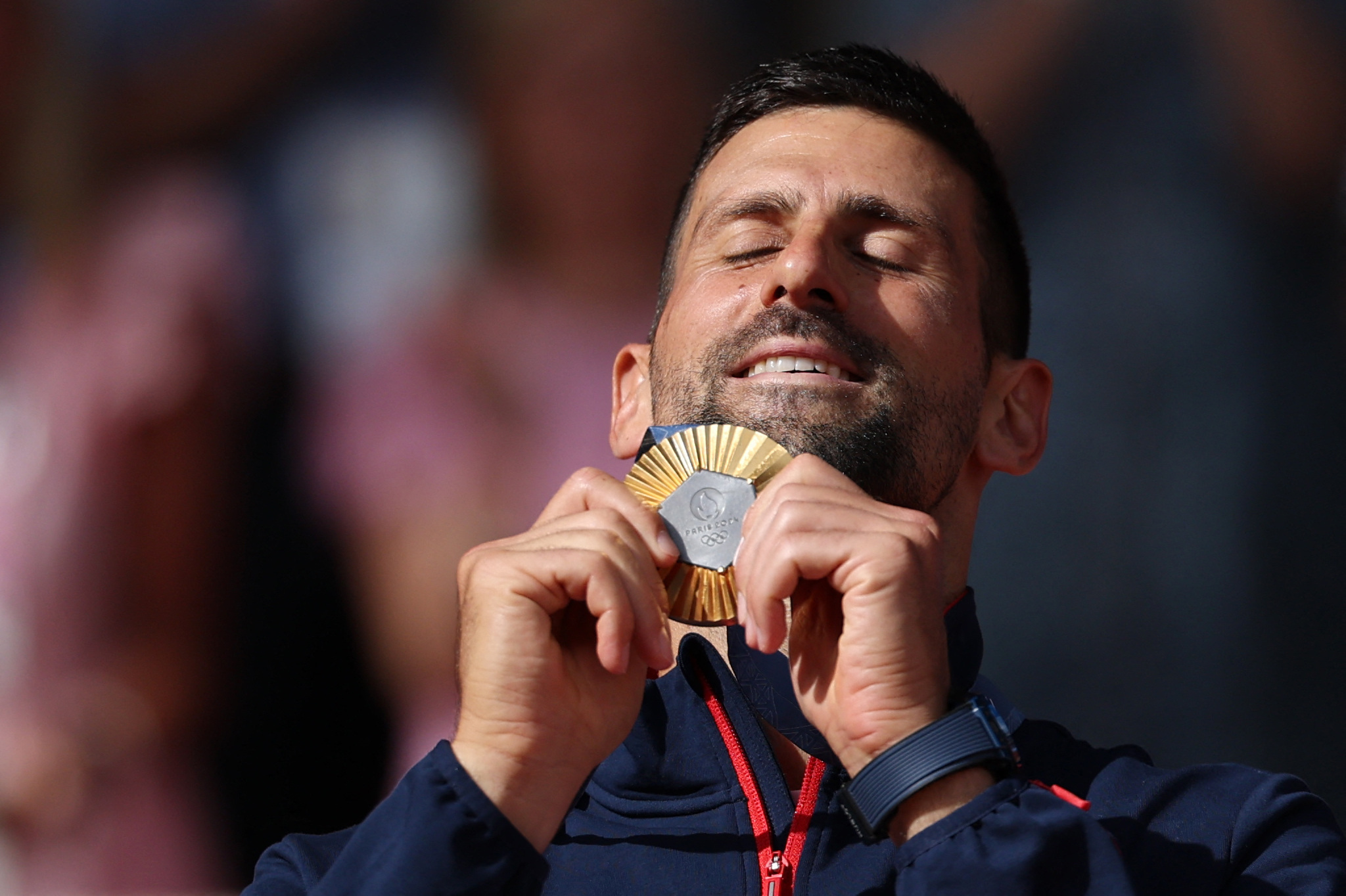 Tennis - Men's Singles Victory Ceremony