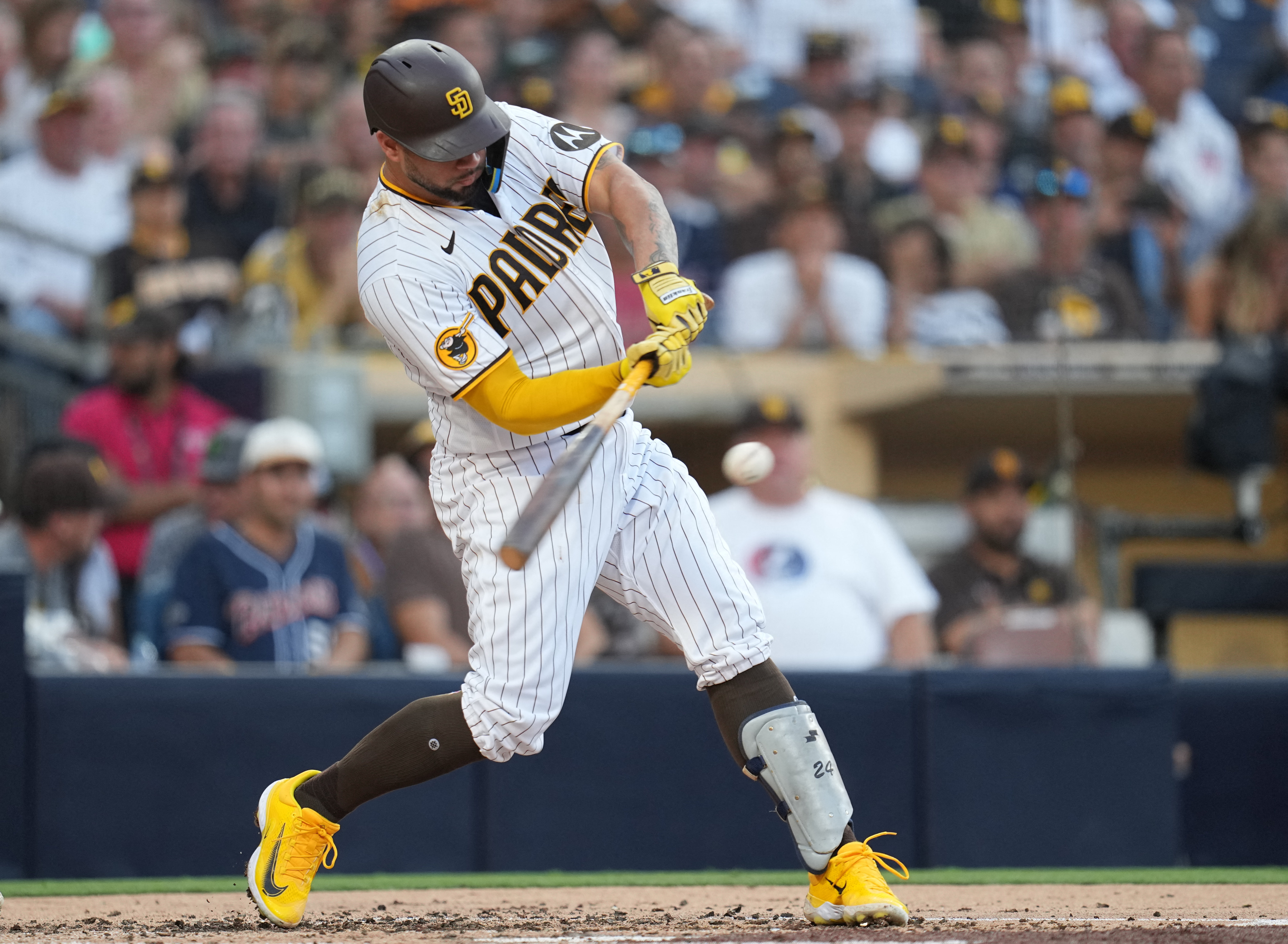 San Diego Padres third baseman Manny Machado (13) looks on during a  baseball game against the Washington Nationals, Saturday, July 17, 2021, in  Washington. (AP Photo/Nick Wass Stock Photo - Alamy