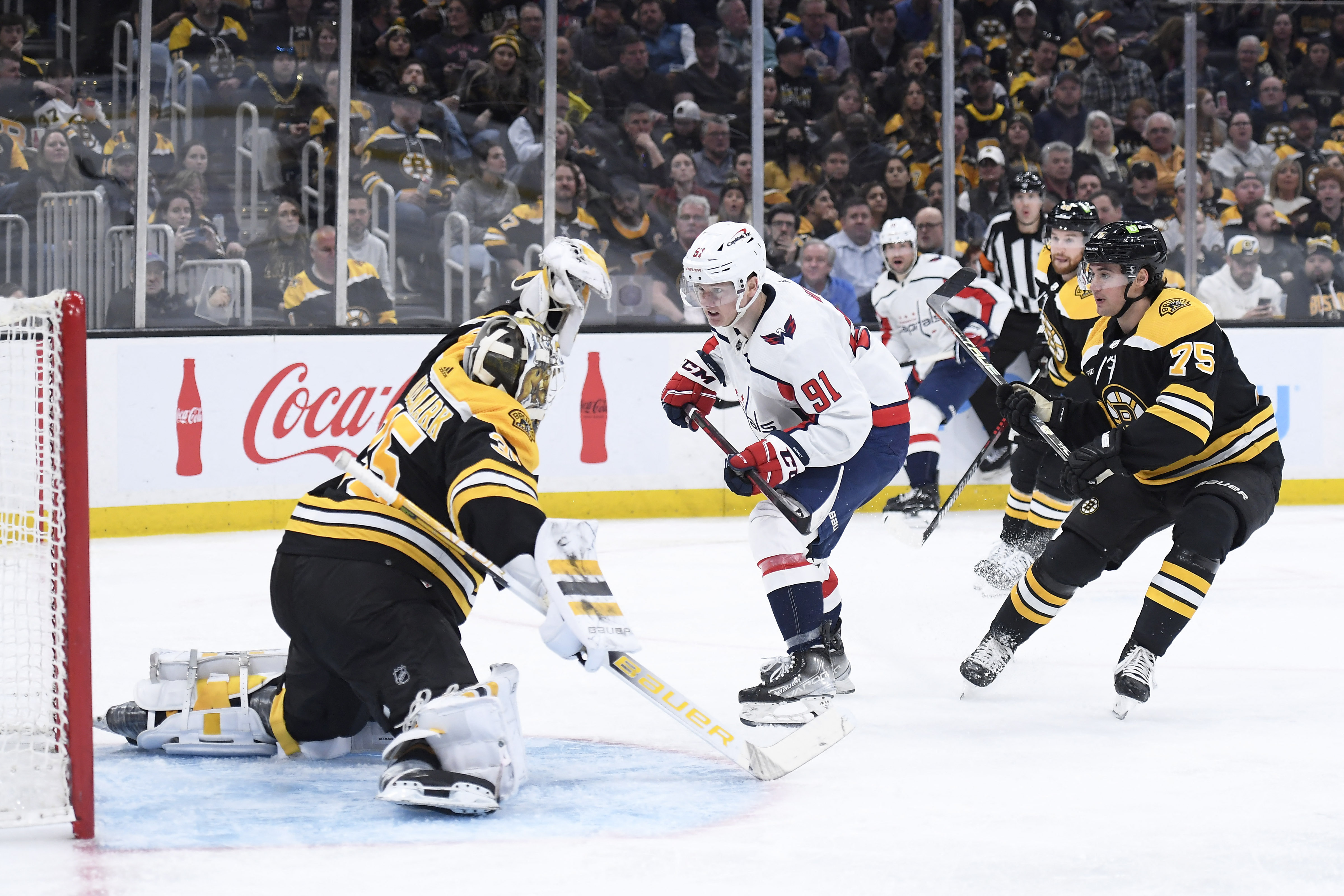 Bruins top NHL season points mark, beating Capitals 5-2 - What's