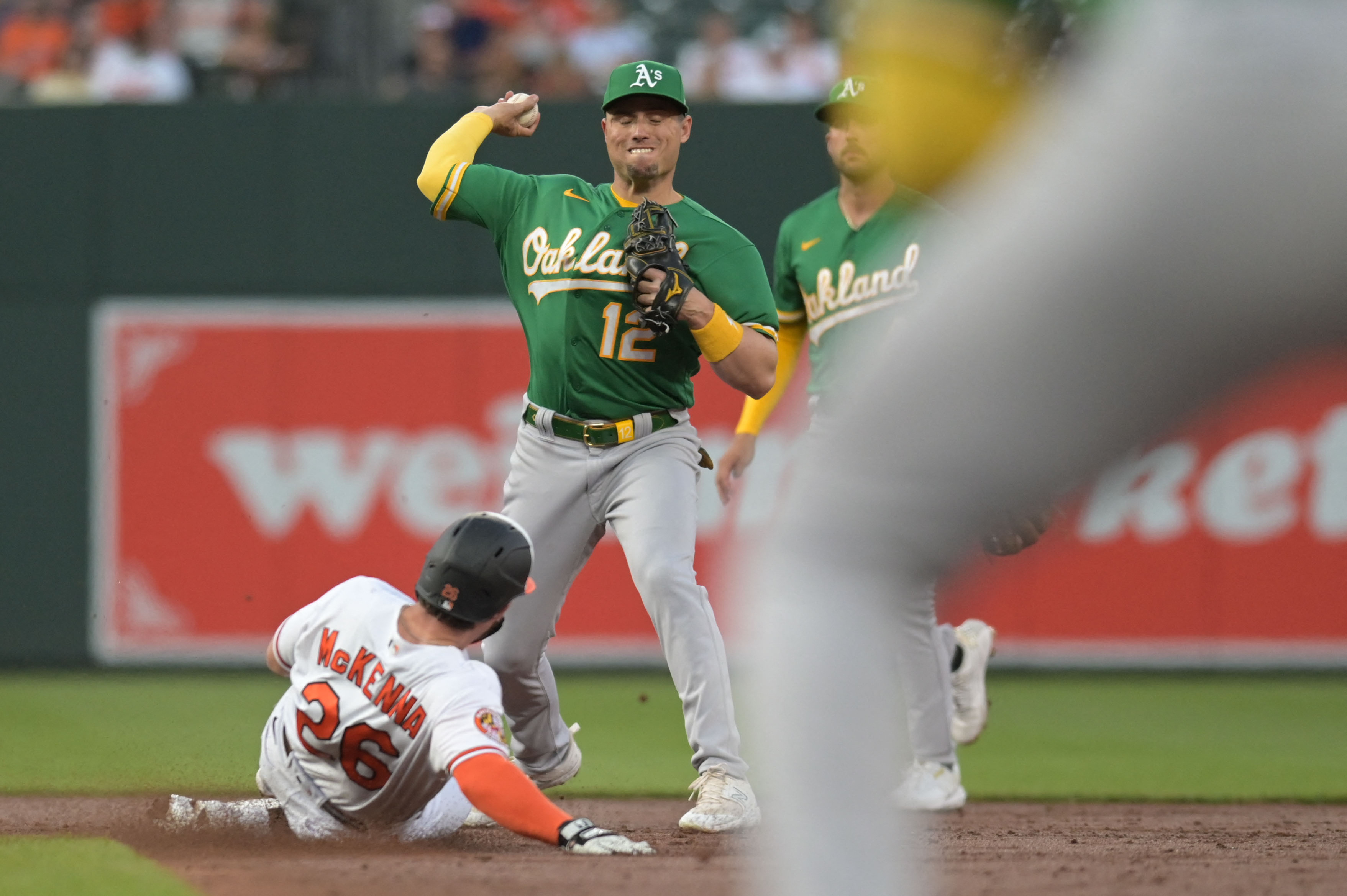 A's snap 6-game skid with 8-4 victory over Orioles - WTOP News