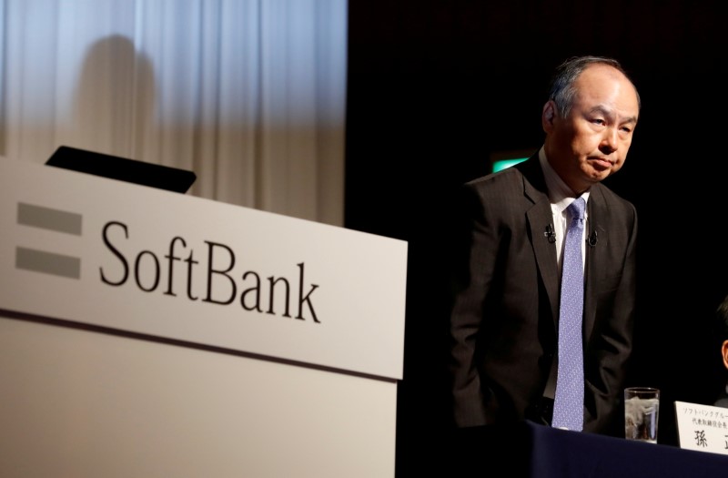 Japan's SoftBank Group Corp Chief Executive Masayoshi Son attends a news conference in Tokyo, Japan, Nov. 5, 2018. REUTERS/Kim Kyung-Hoon/File Photo