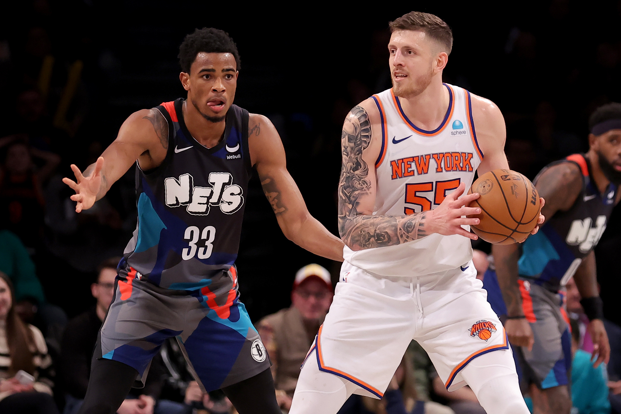 New York Knicks 121x102 Brooklyn Nets 