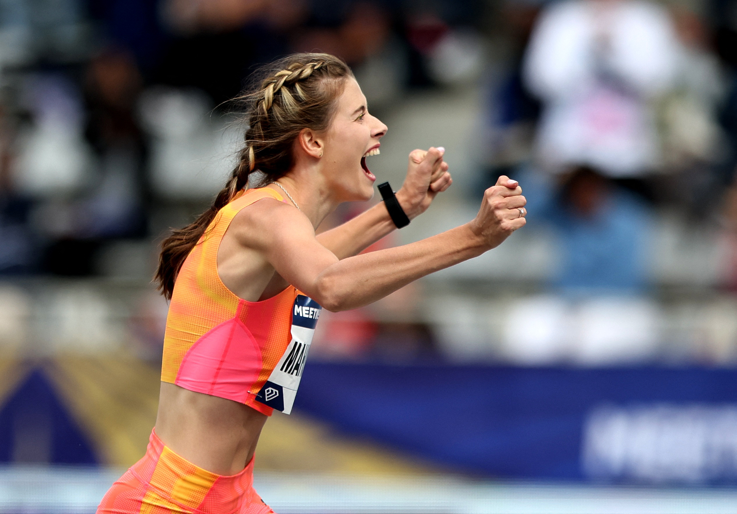 Ukraine S Mahuchikh Breaks 1987 Women S High Jump World Record Reuters