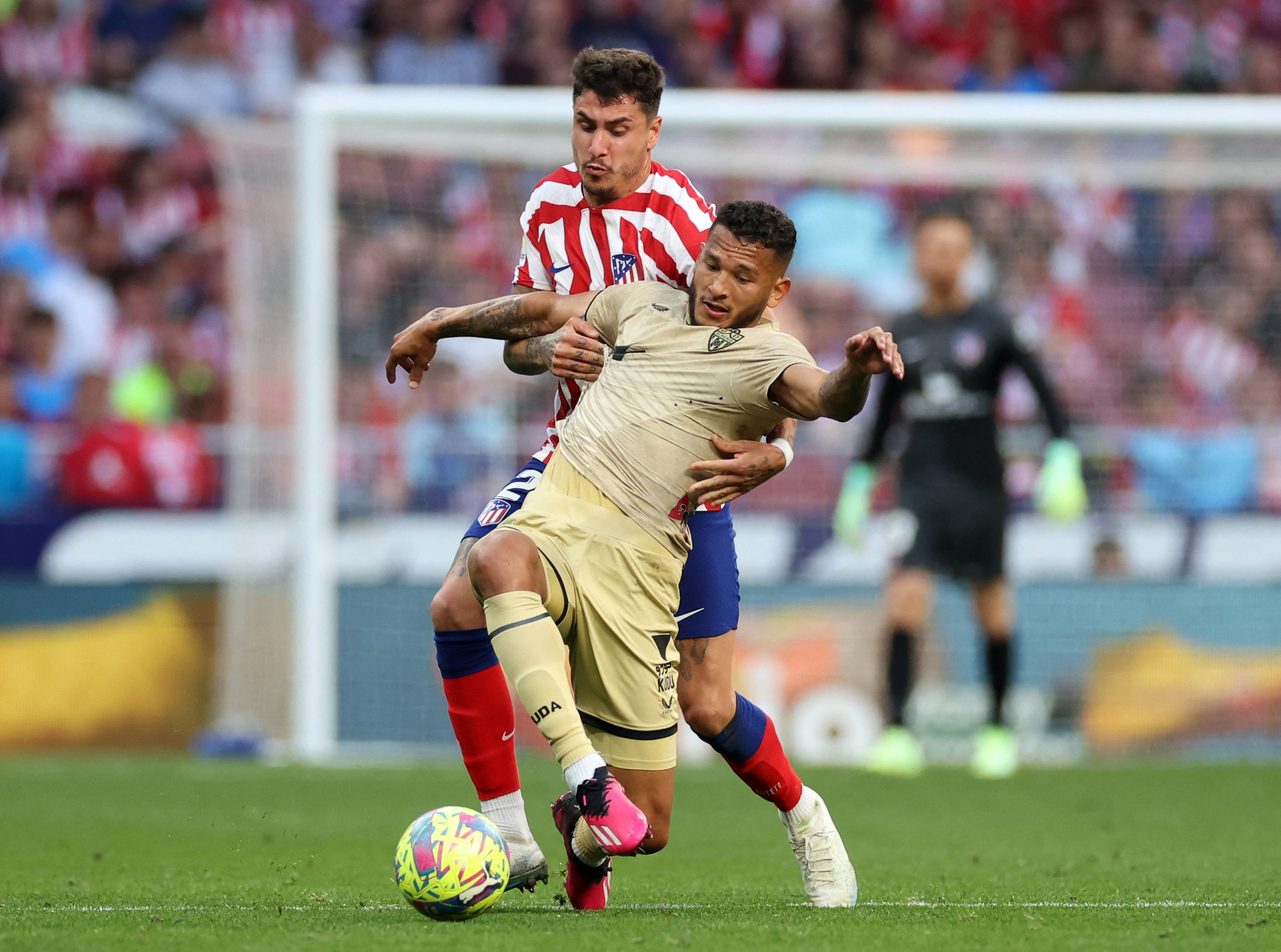 Luis Suarez rescues a point for Atletico Madrid against La Liga