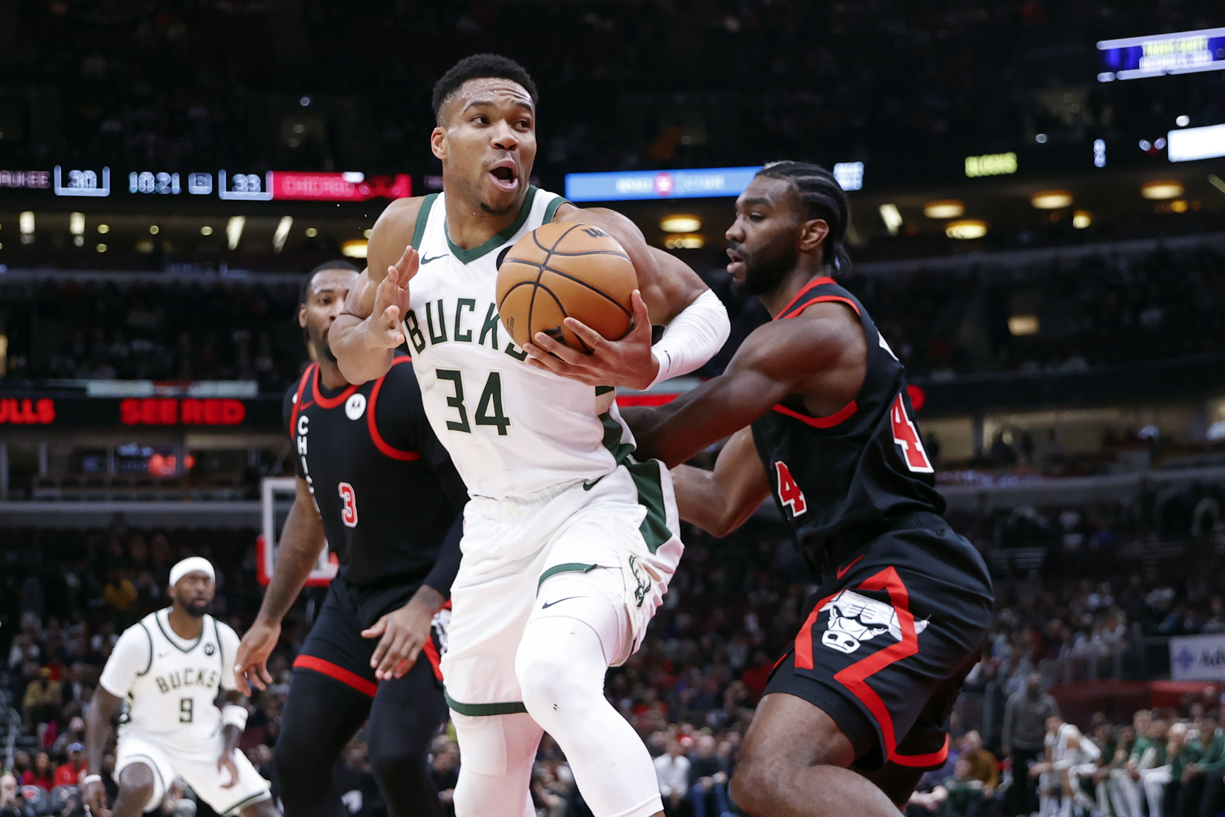 Shorthanded Bulls Take Down Bucks In OT | Reuters