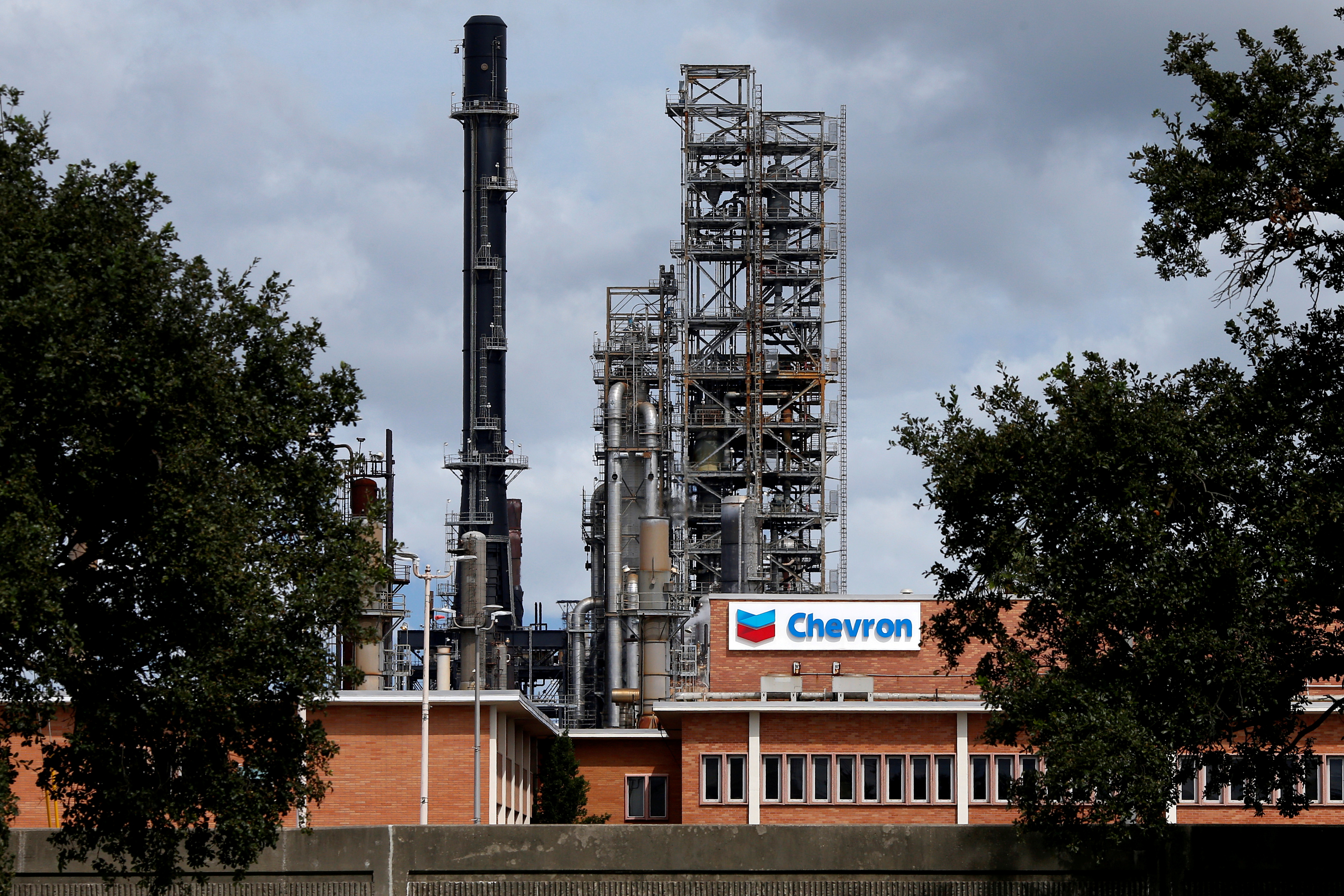 The Chevron Pascagoula Refinery is pictured