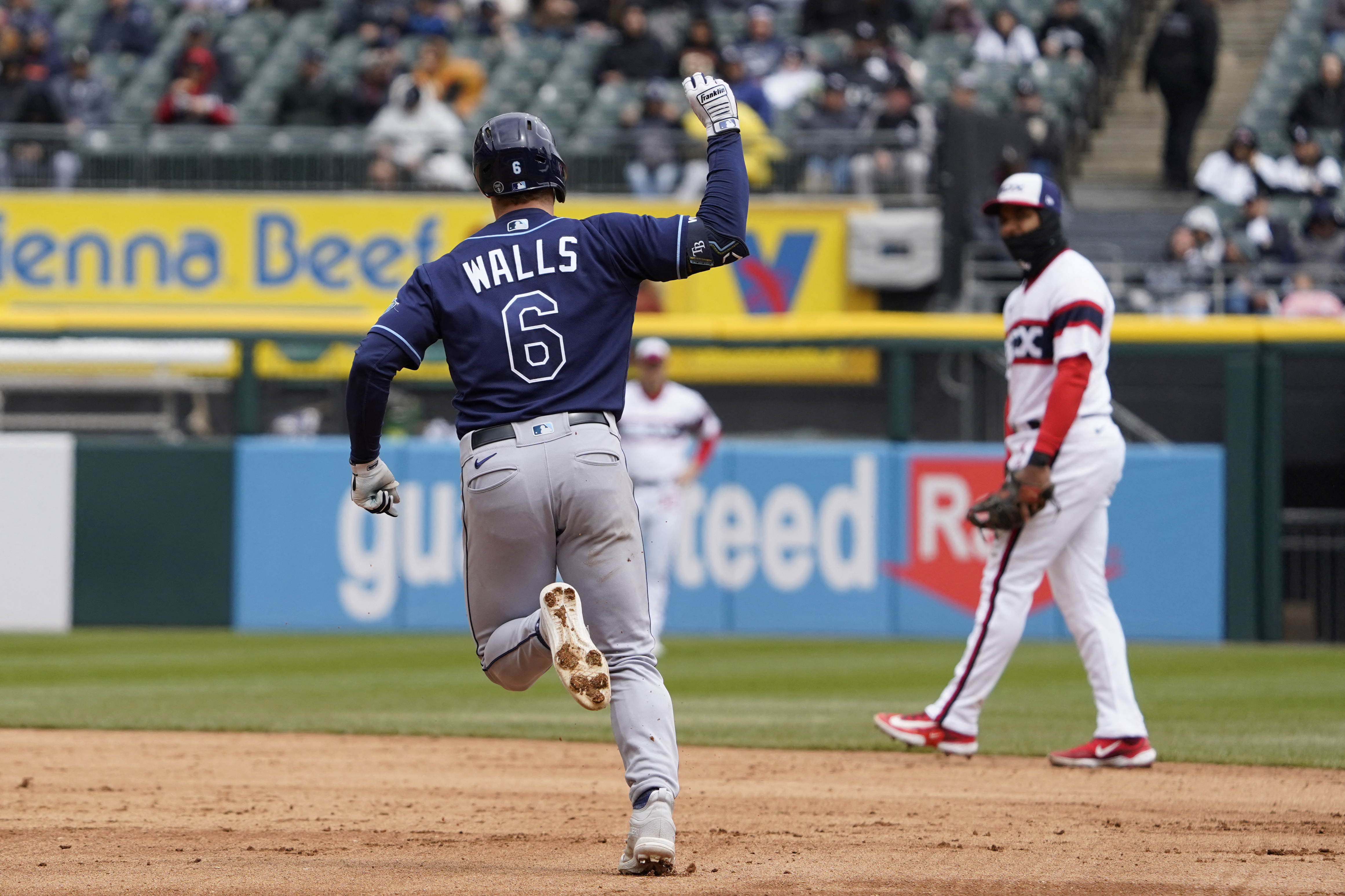 Vaughn, White Sox stop slide with wild 12-9 win against Rays - ABC7 Chicago