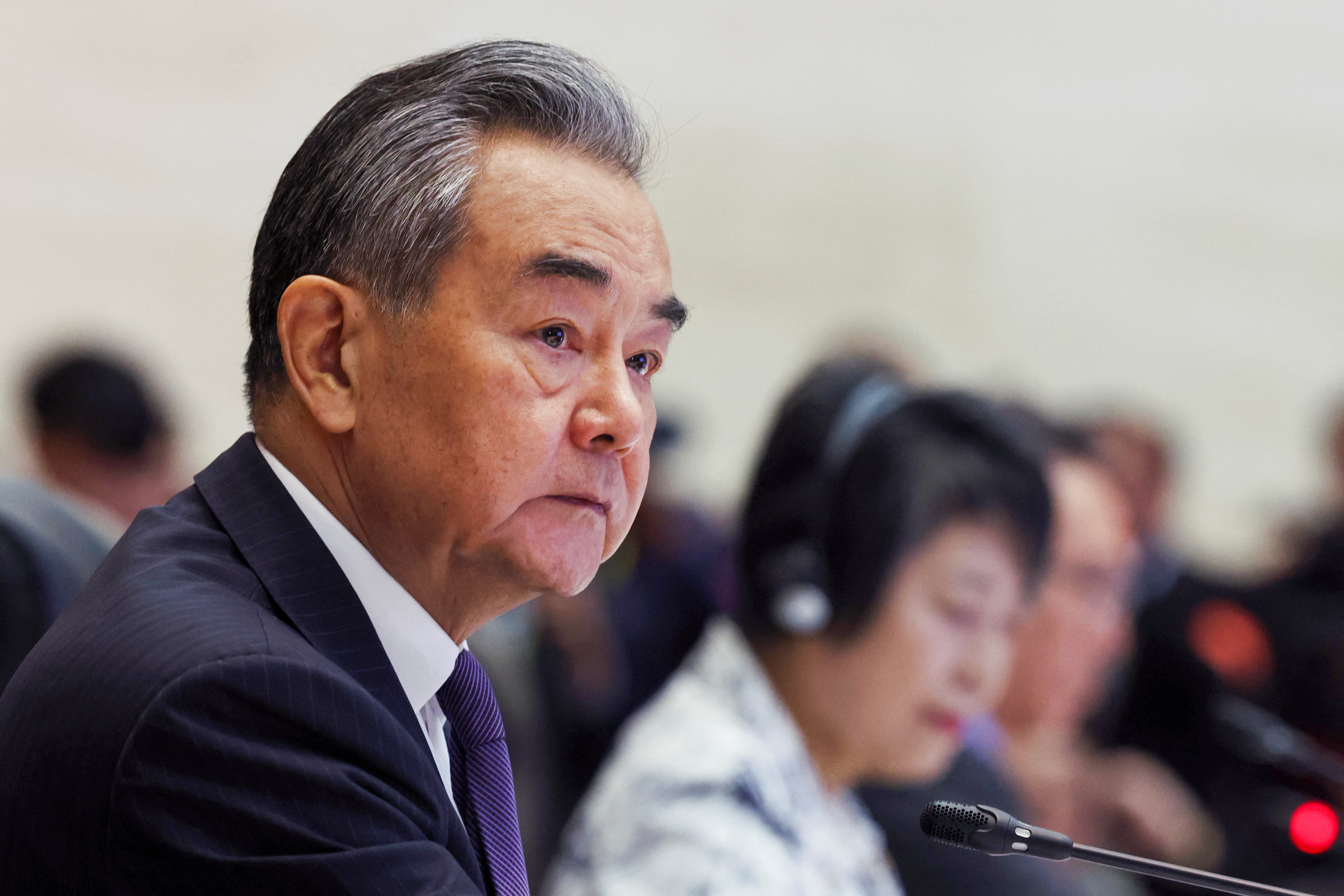 57th ASEAN Foreign Ministers' Meeting at the National Convention Center in Vientiane