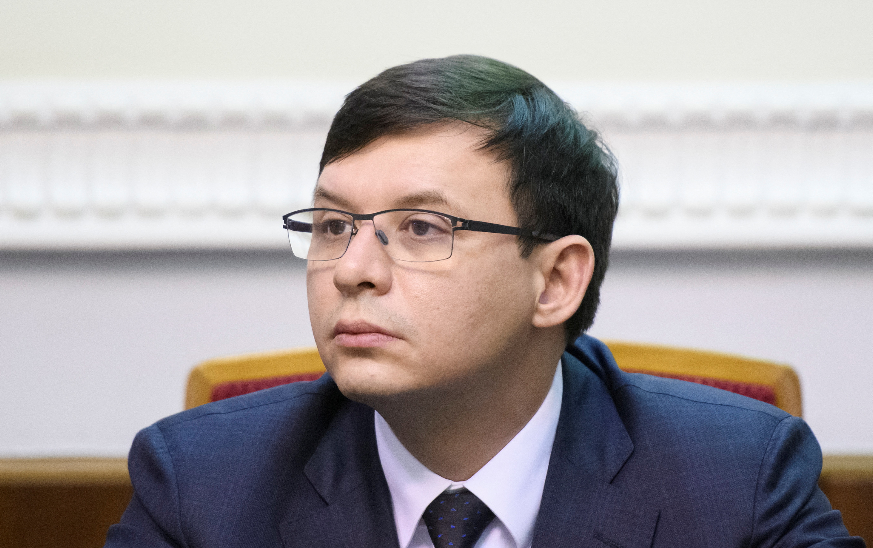 Ukraynalı milletvekili Yevhen Murayev, Ukrayna parlamentosu Verkhovna Rada'nın 26 Kasım 2018'de Kiev, Ukrayna'daki bir oturumuna katıldı. Fotoğraf 26 Kasım 2018'de çekildi. REUTERS/Vladislav Musienko
