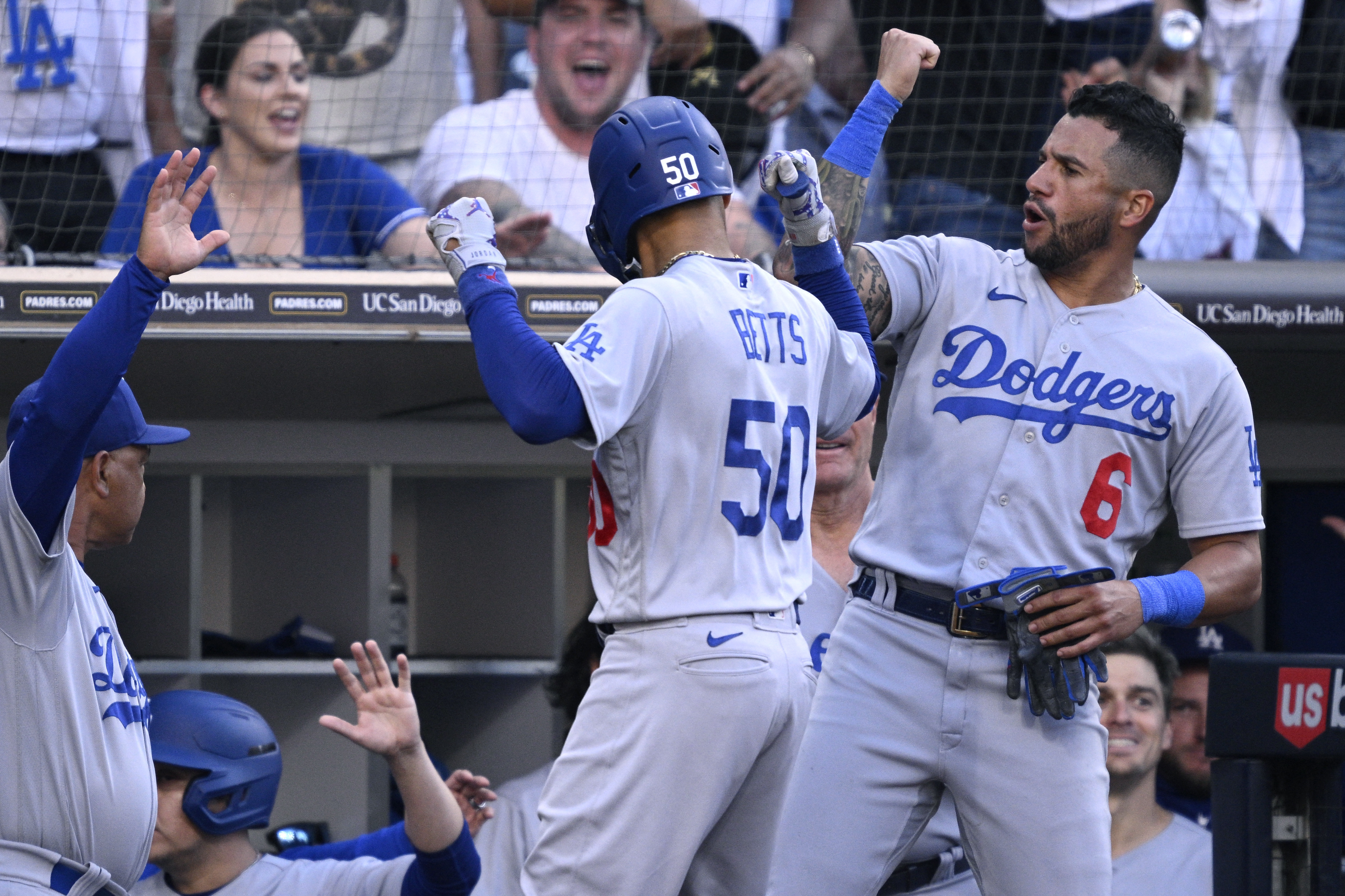 Dodgers get off to fast start in win over Padres