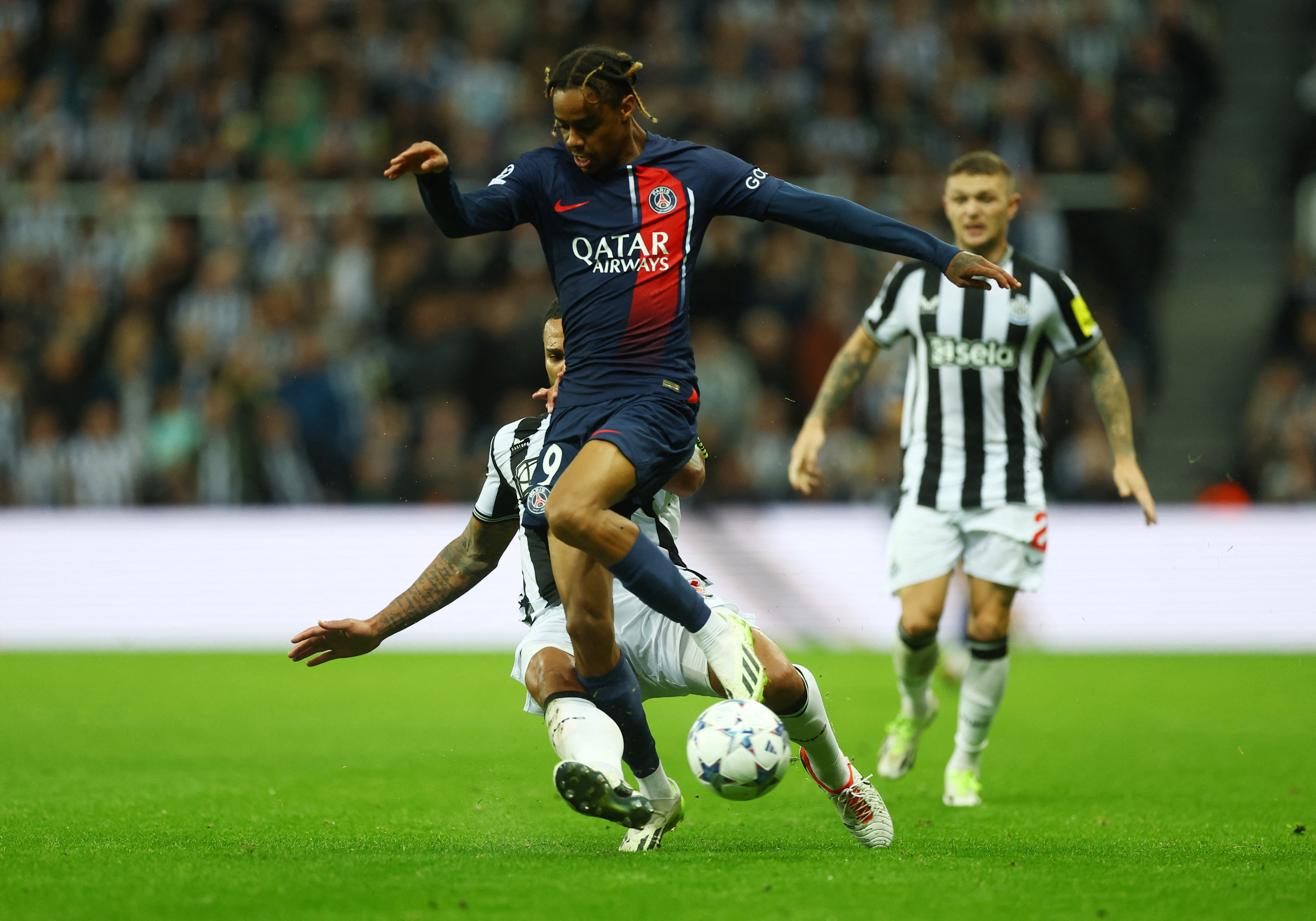 Champions League: Newcastle overpowers PSG 4-1