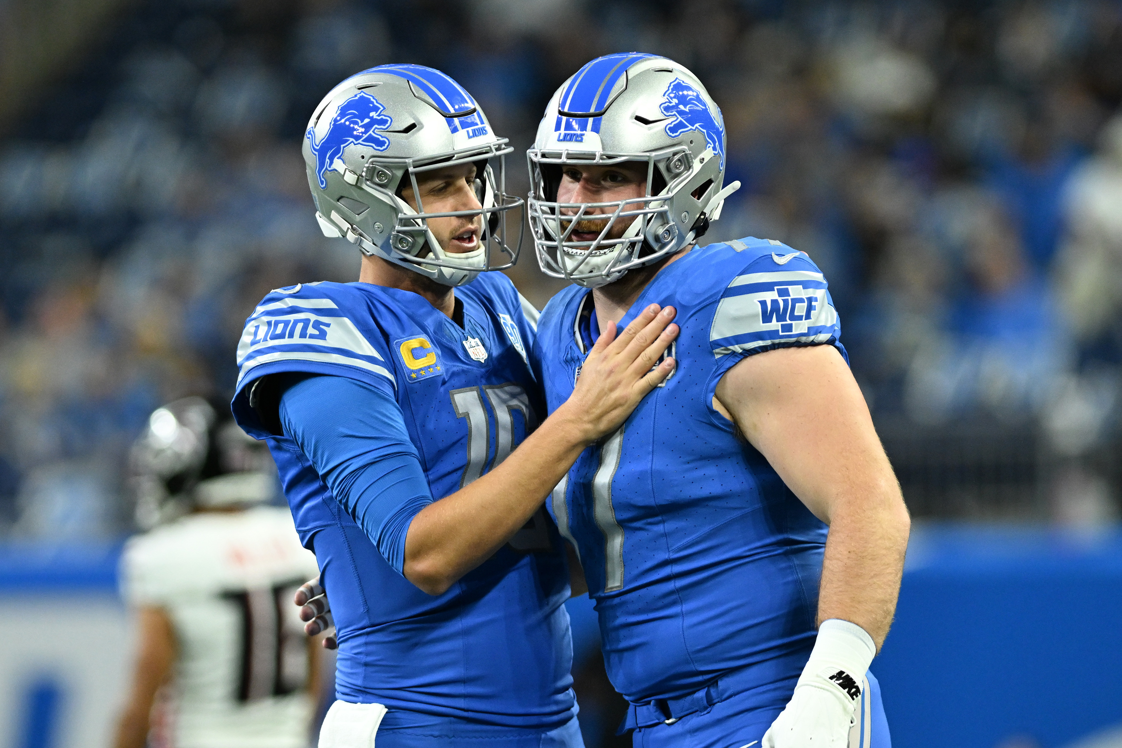 Jared Goff, defense carry Lions past Falcons 20-6