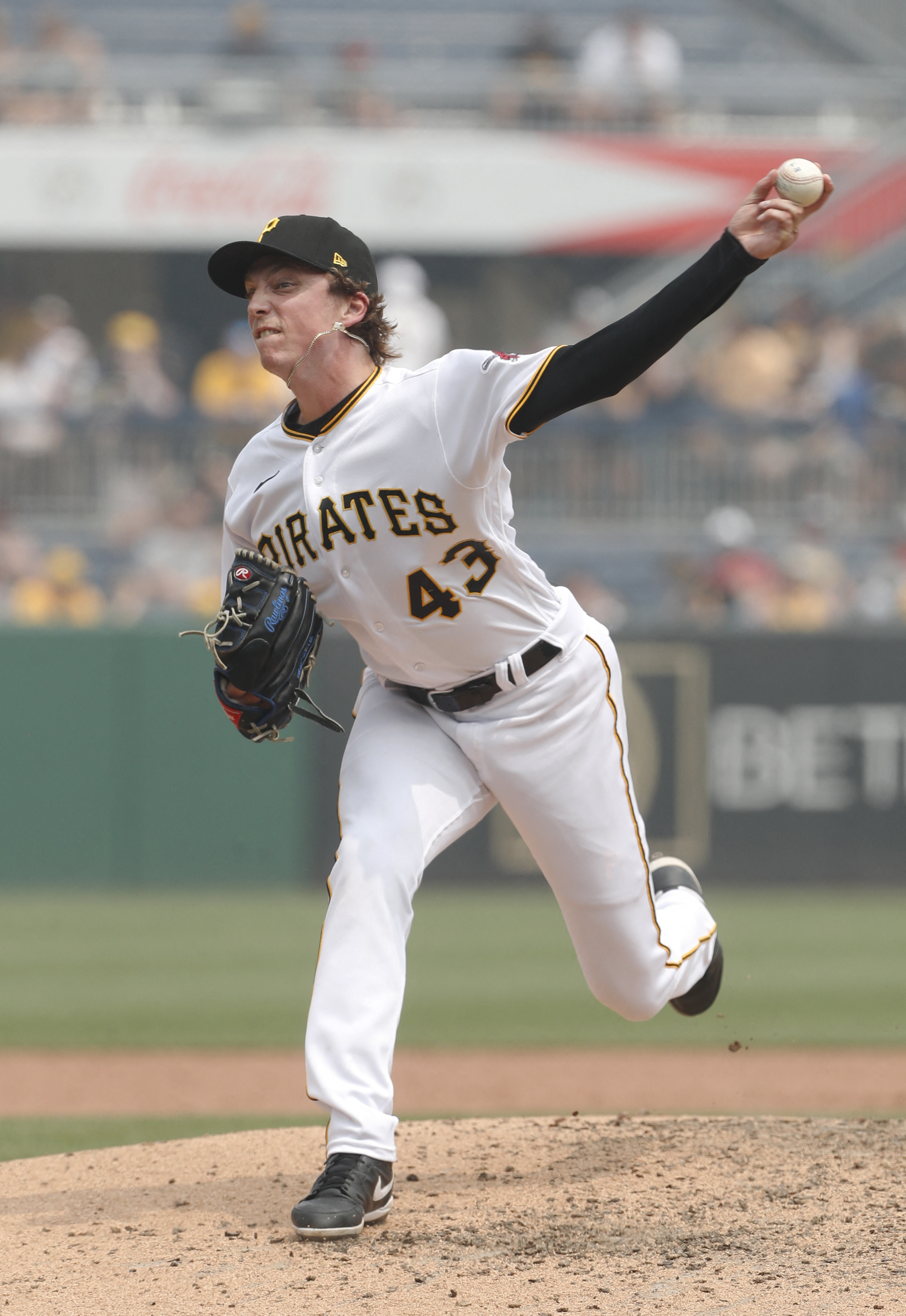 Download Pittsburgh Pirates Joe Musgrove Black Jersey Wallpaper