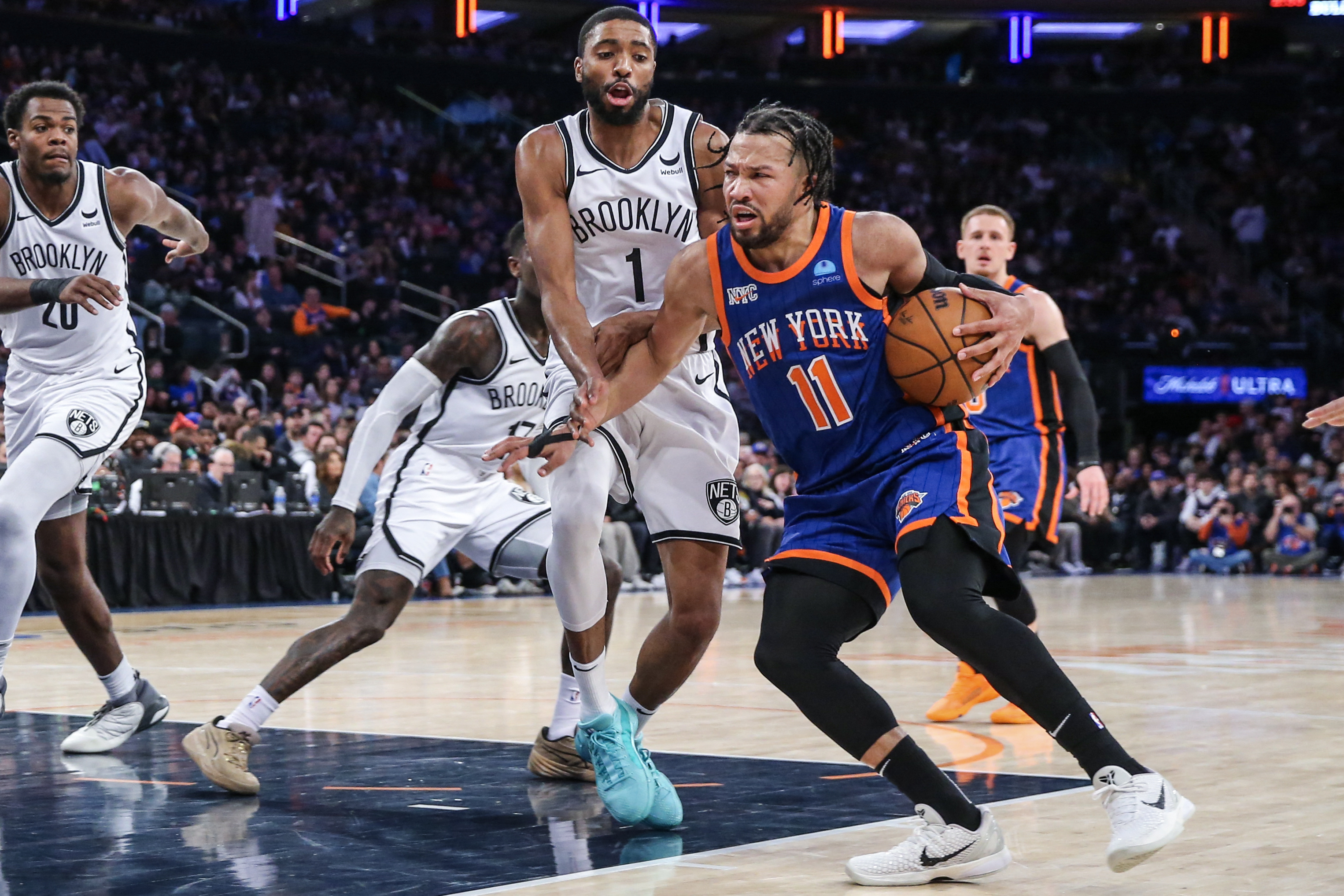 Knicks knock off Nets for 5th win in 6 games | Reuters