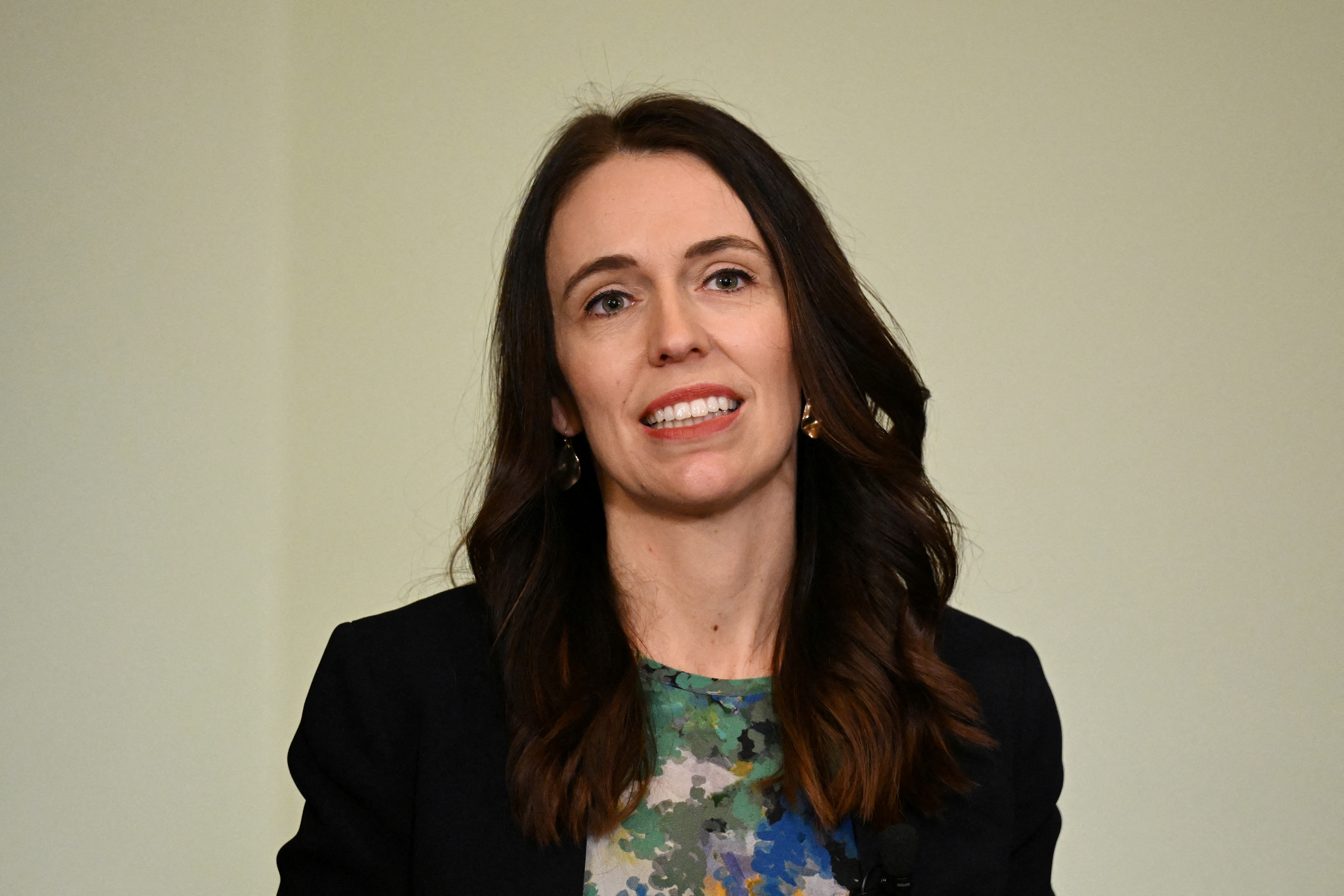 New Zealand's Prime Minister Jacinda Ardern addresses the Lowy Institute in Sydney