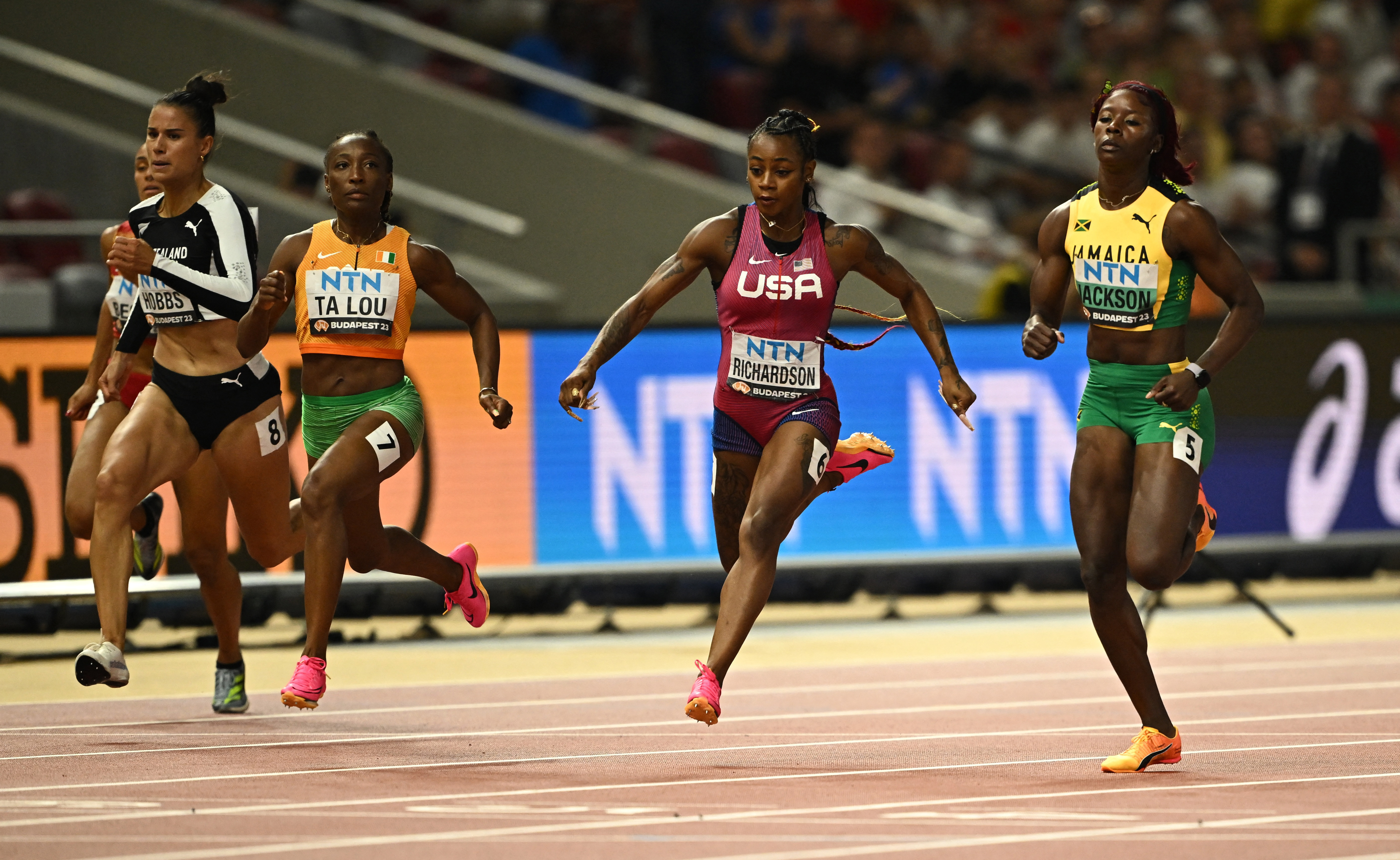 Track and field world championships 2023 winners and losers