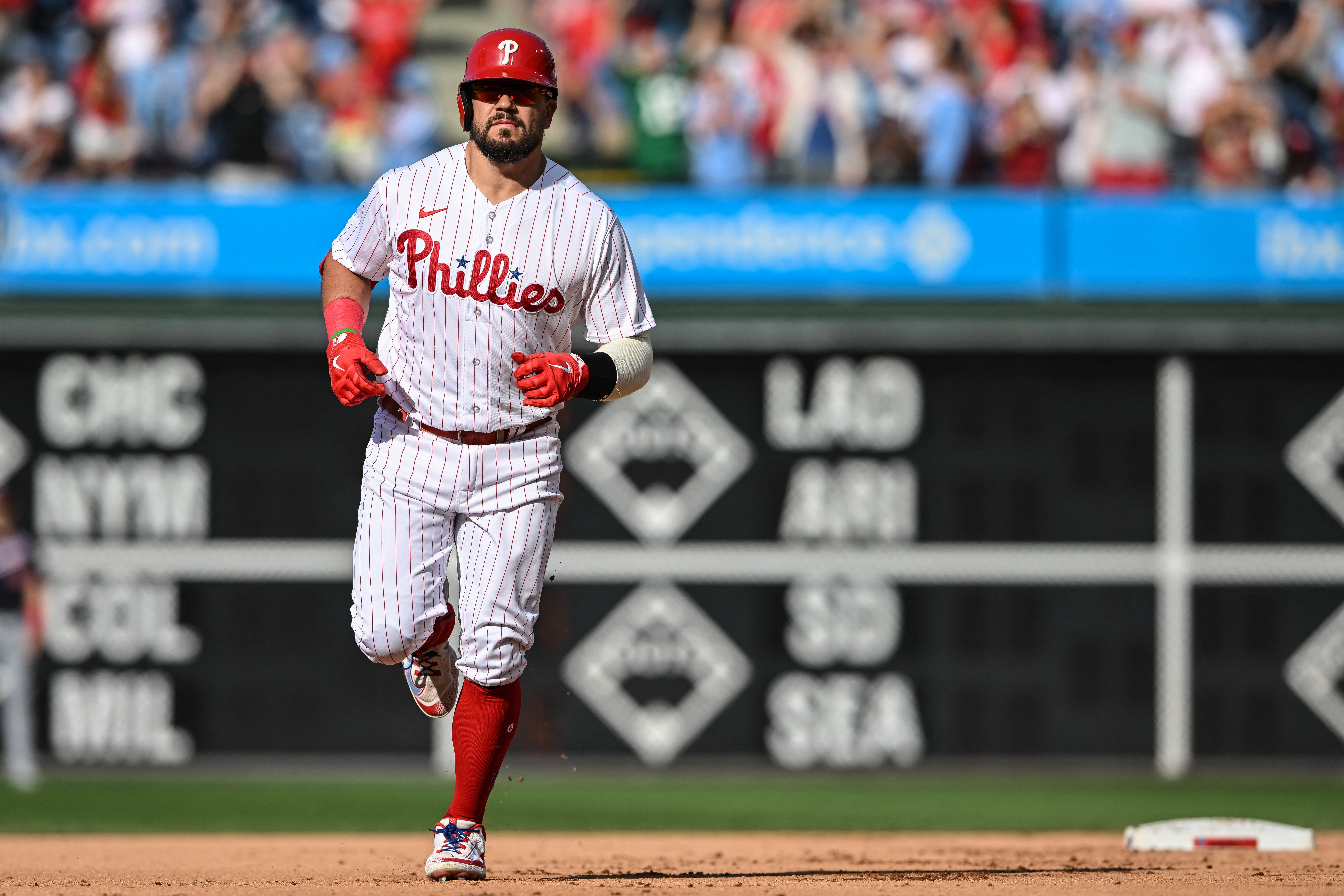 Schwarber homers twice to reach 30, Phillies top Nationals 8-4 in first  game of doubleheader - Newsday