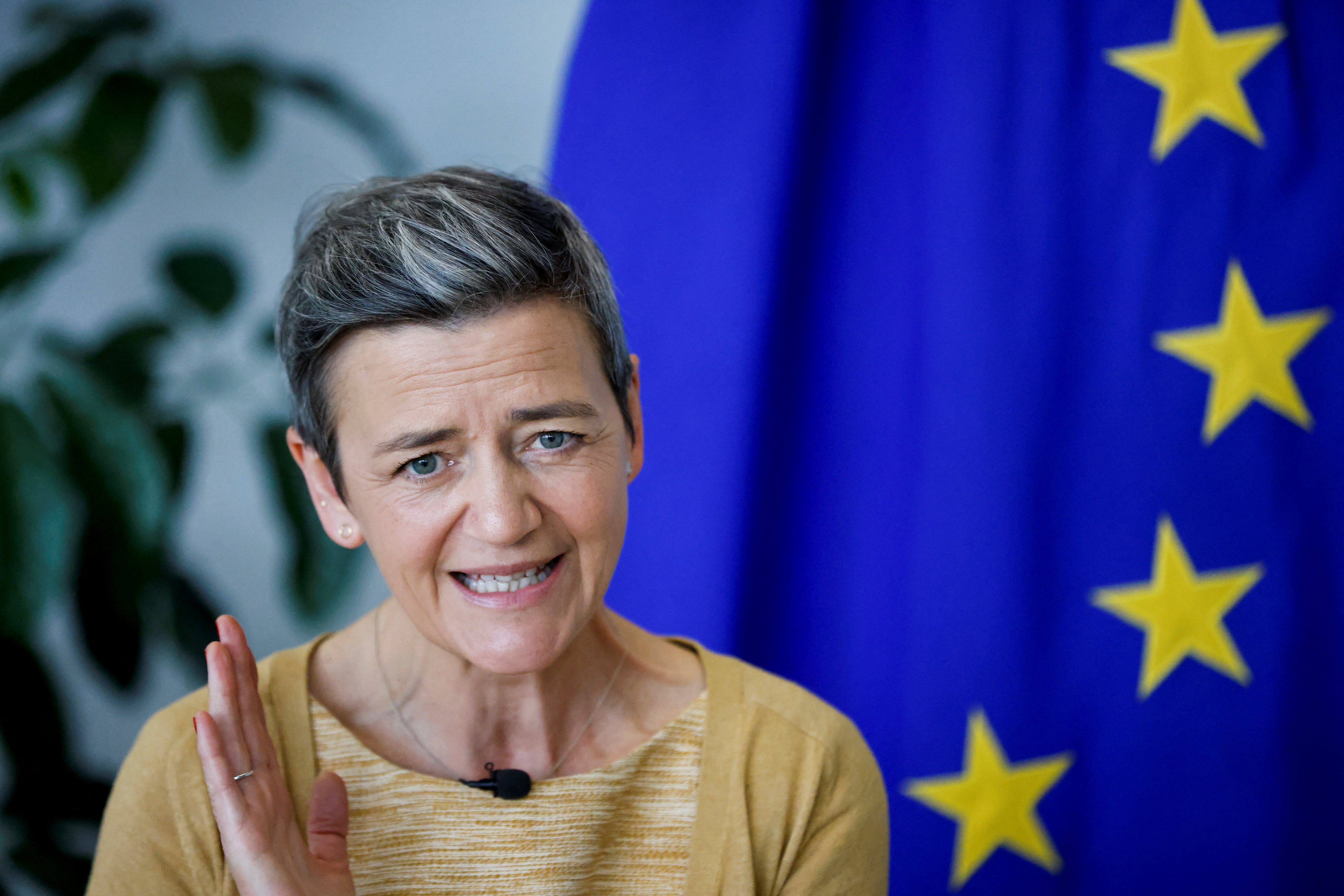 Interview of EU antitrust chief Margrethe Vestager