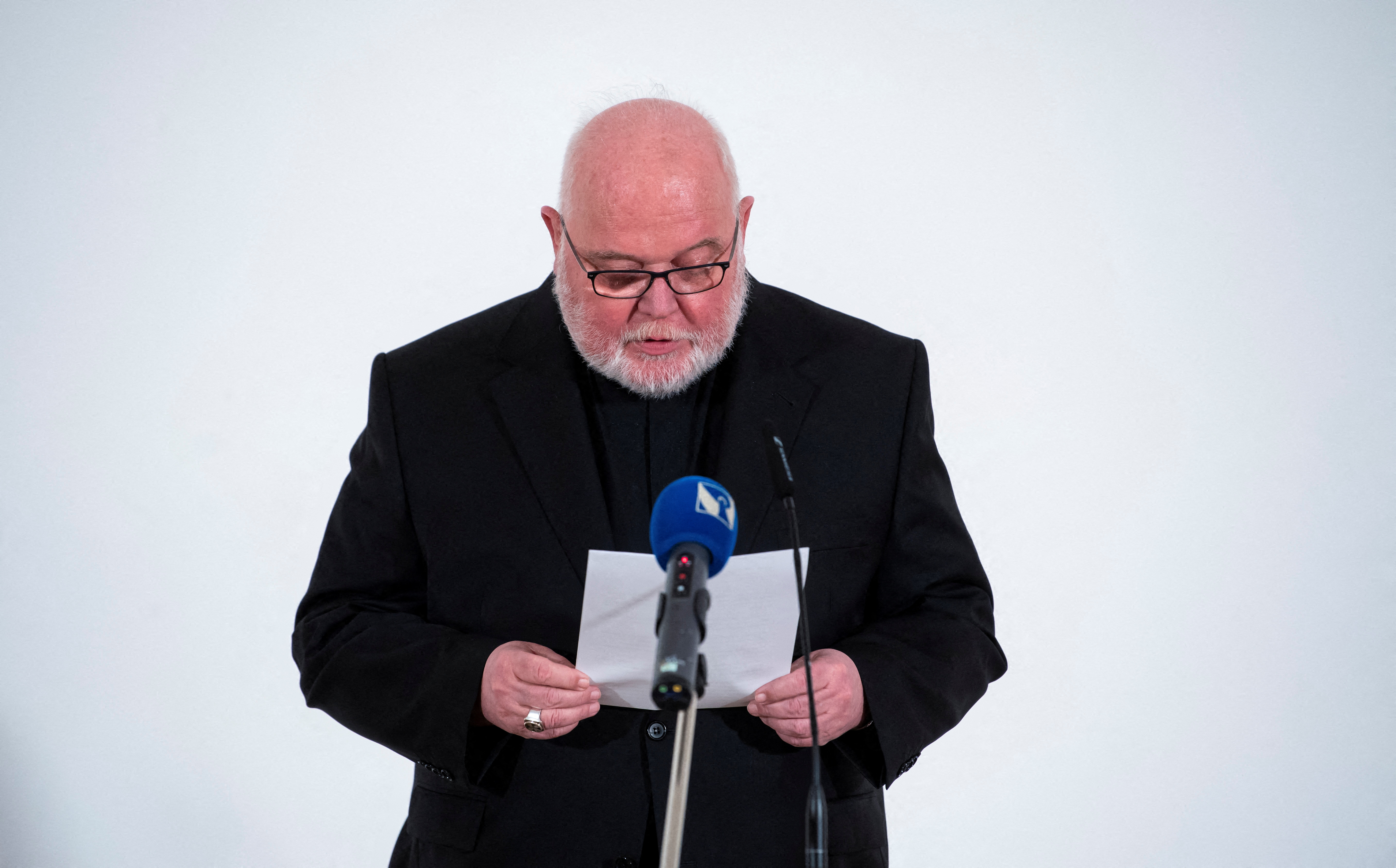 Cardinal Marx news conference after a sexual abuse survey was presented in Munich