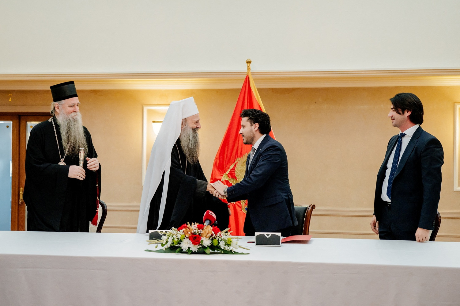 Montenegro signs long-disputed contract with Serbian Orthodox church