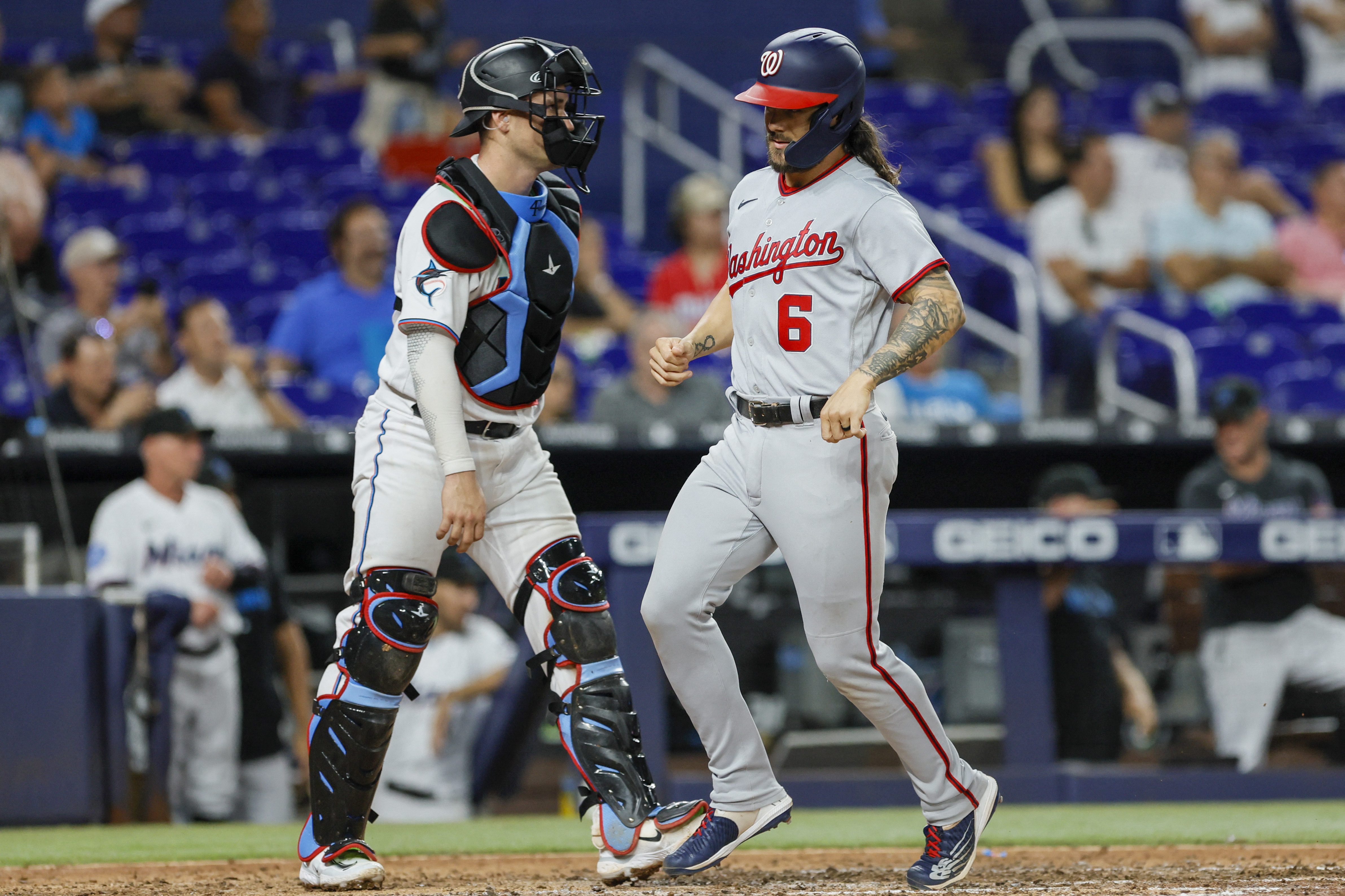 Soler's 2-run walk-off HR rallies Marlins to 5-4 win over Nationals - WTOP  News