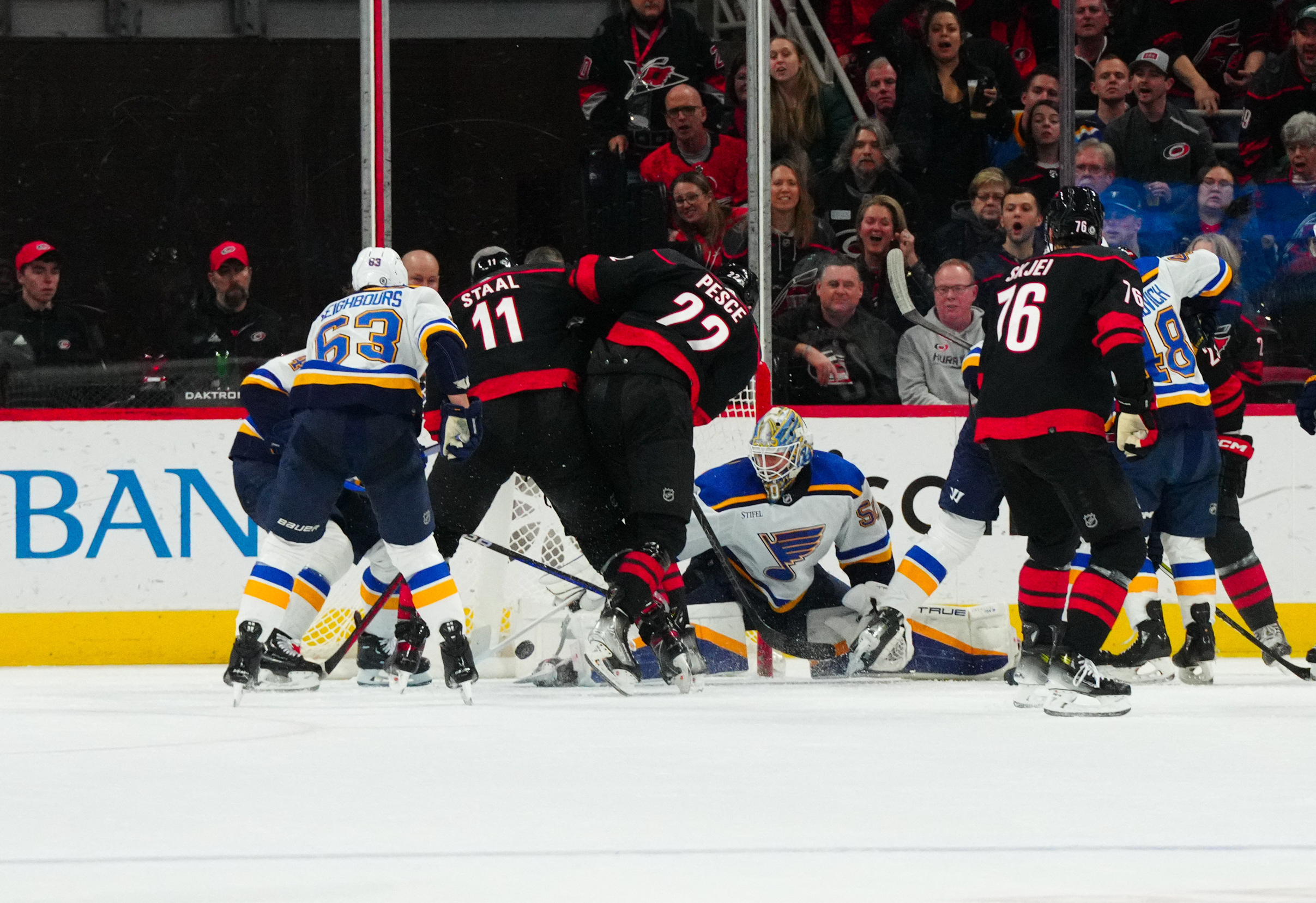 Blues break through in shootout, defeat Hurricanes | Reuters