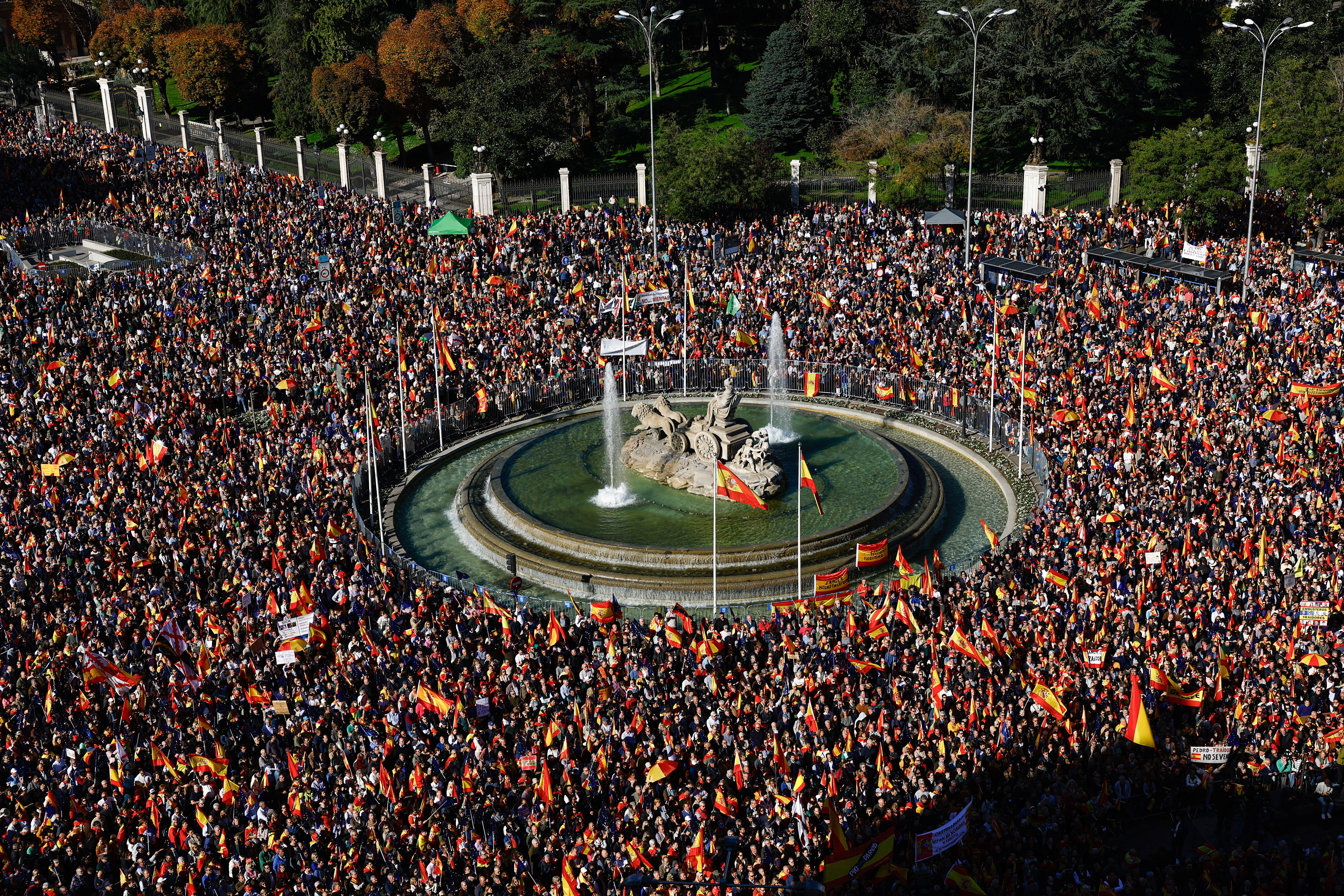 Large protests against Catalan amnesty deal in Madrid after PM sworn in, Politics News