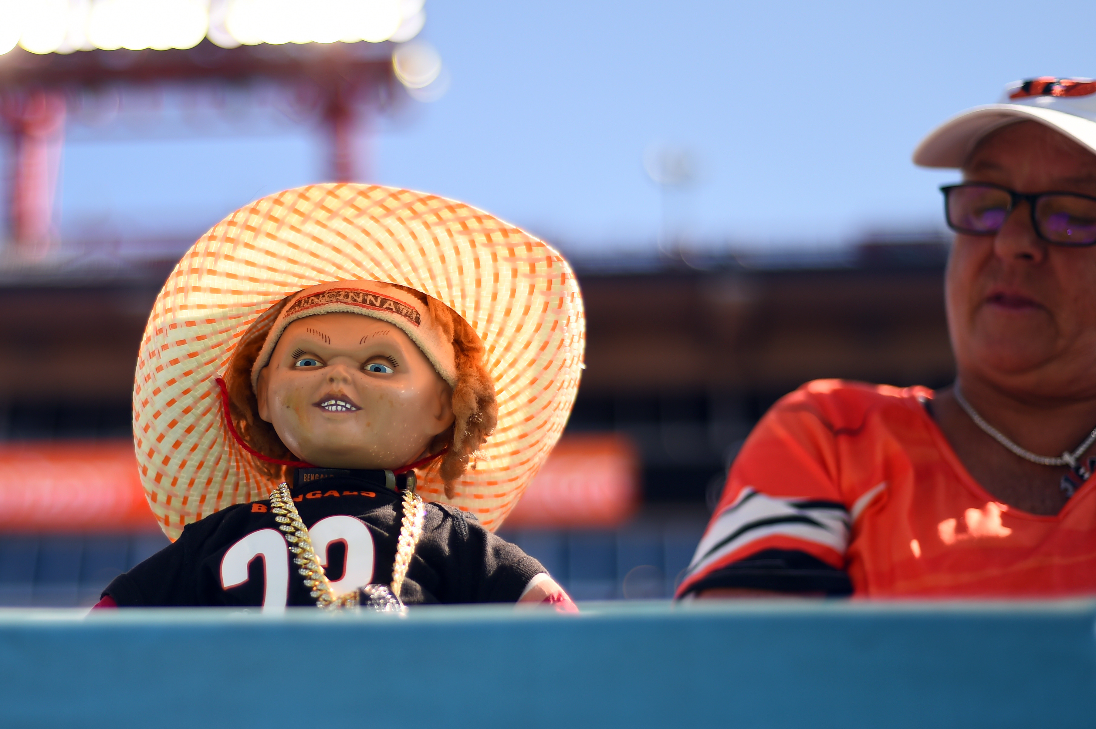 cincinnati bengals straw hat