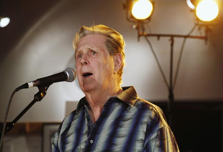 Brian Wilson of The Beach Boys performs in  Beverly Hills