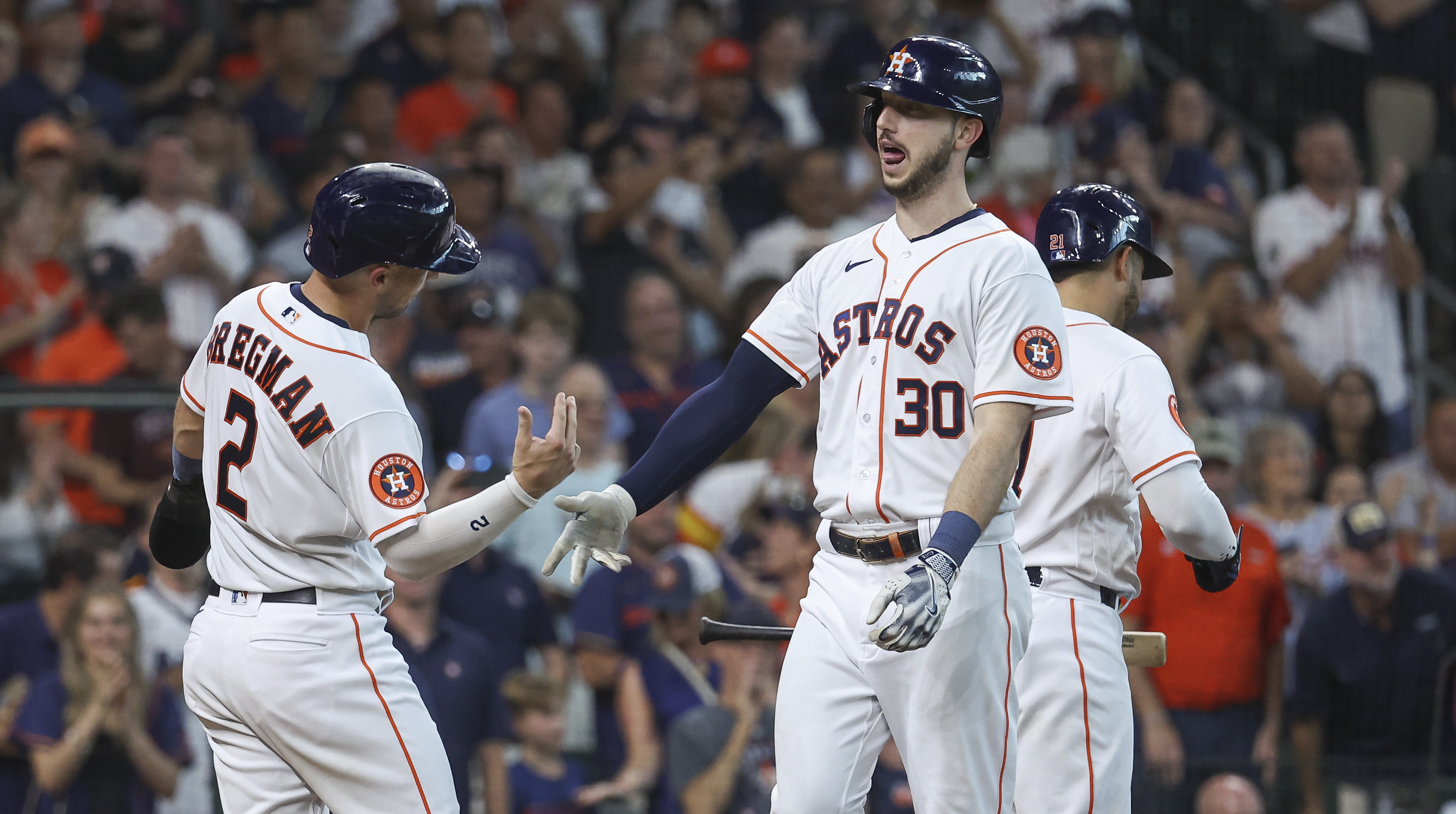 Kyle Tucker, Astros pound Angels