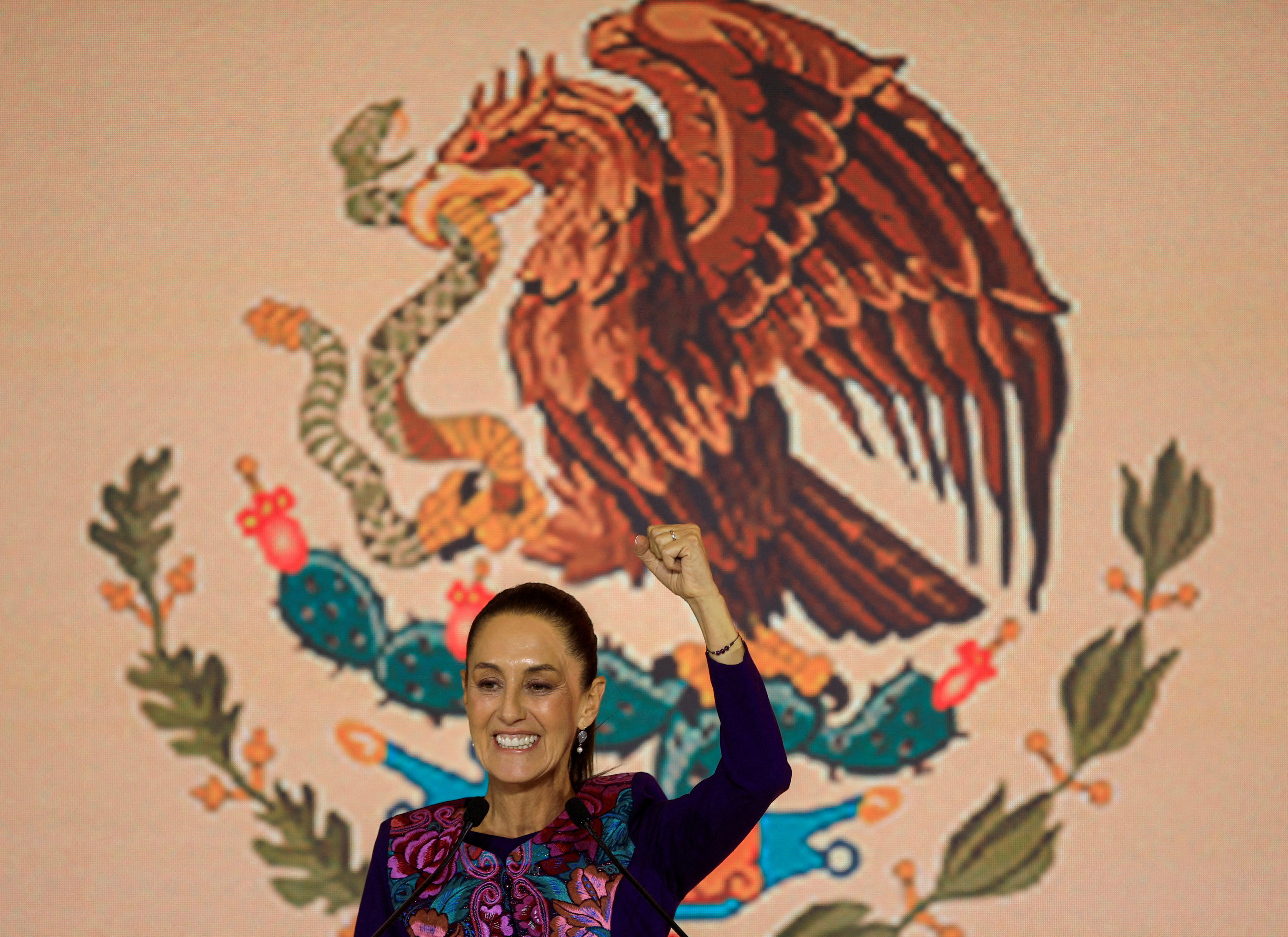 アングル：メキシコ初の女性大統領、「象徴」に終わるとの懸念も