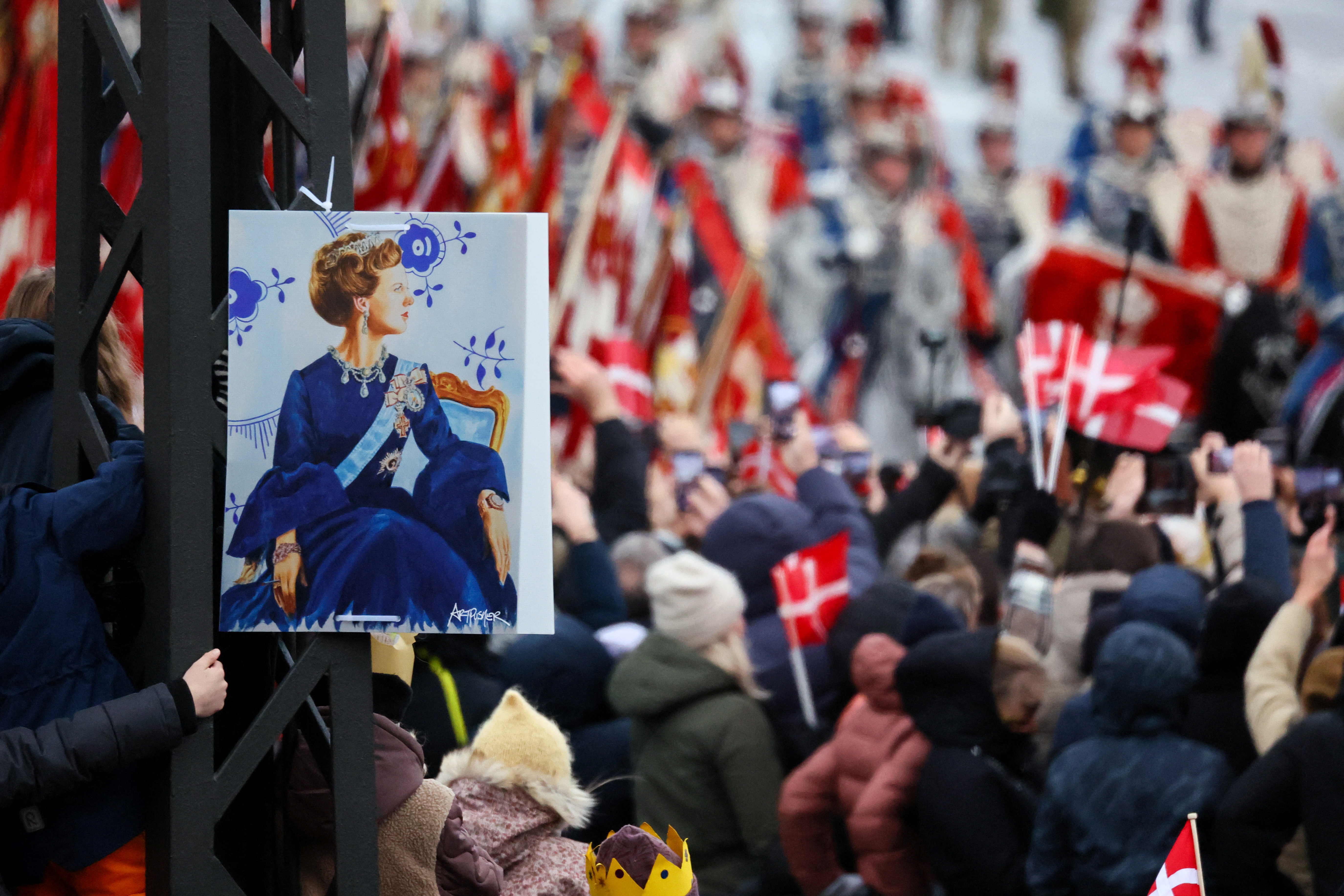 Succession of the Danish throne in Copenhagen
