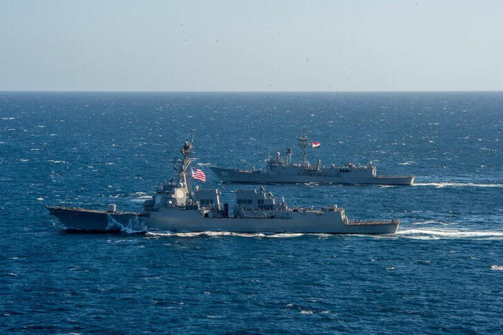 紅海の米海軍攻撃、米国株の上昇に水指す恐れも