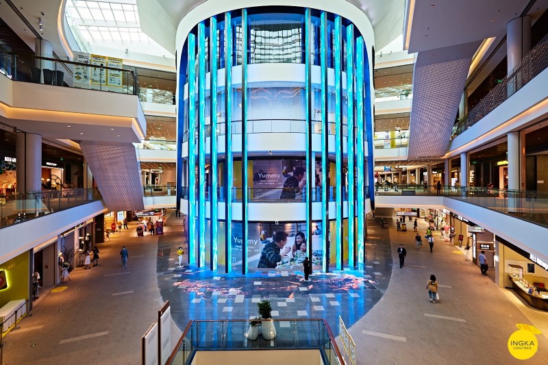 General view of the Livat shopping centre in Changsha