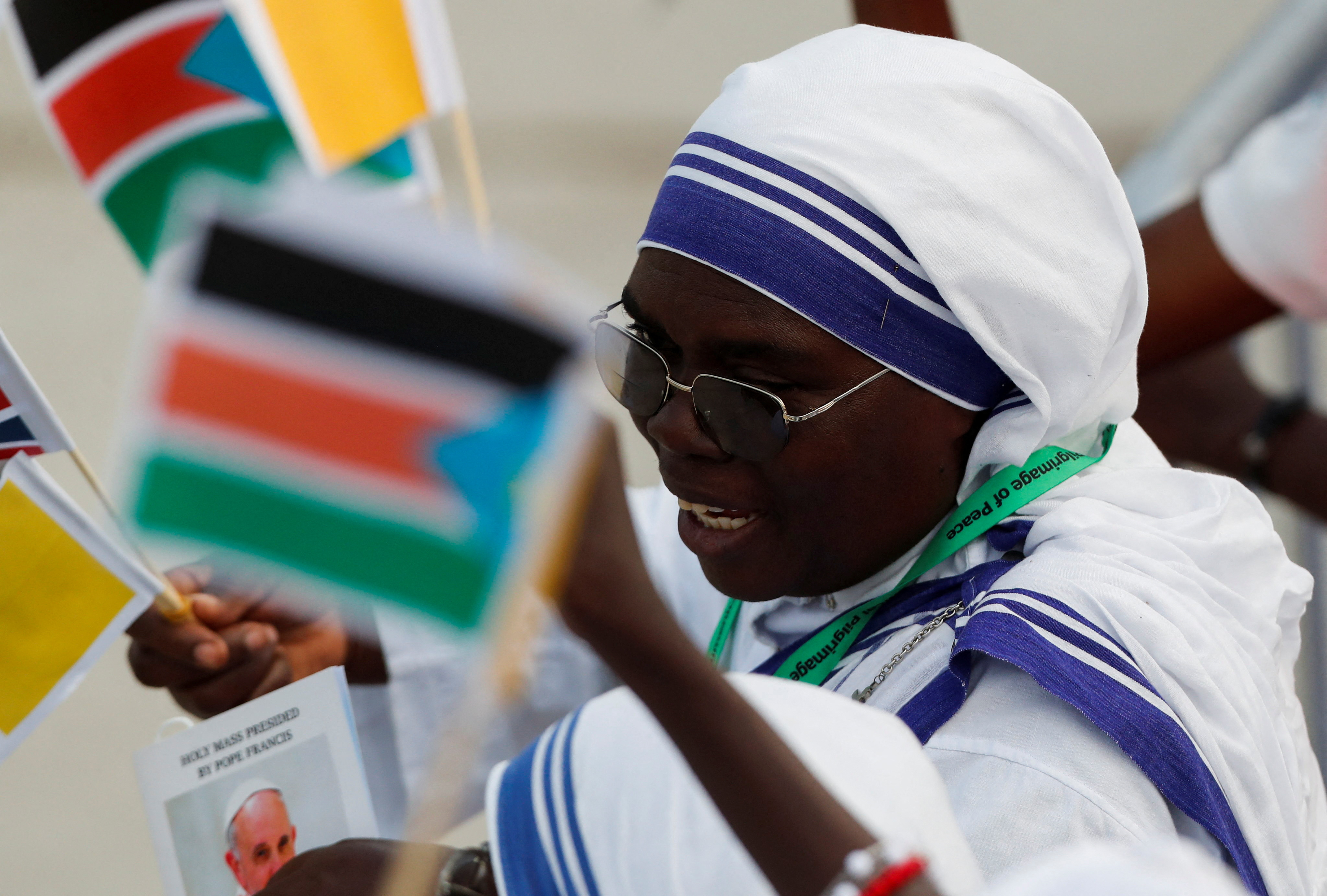Pope Francis visits South Sudan