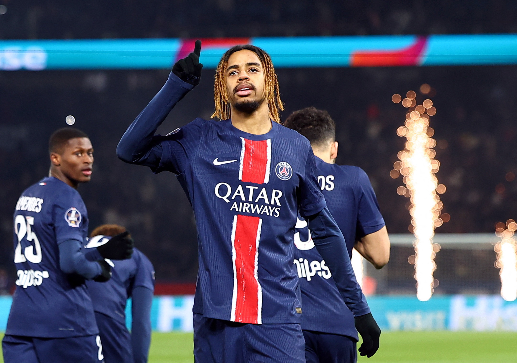 Leaders PSG score four first-half goals to thrash Lille | Reuters