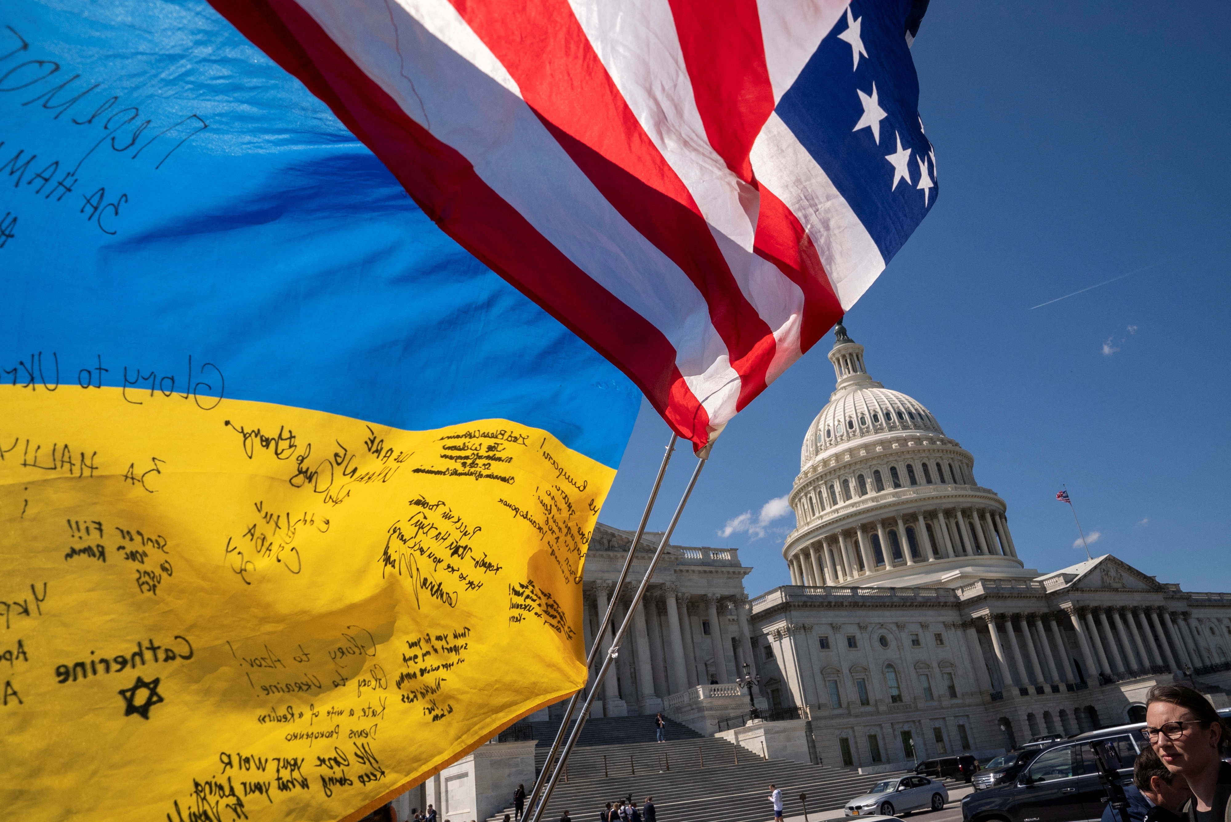 U.S. House votes on $95 billion Ukraine-Israel package on Capitol Hill in Washington