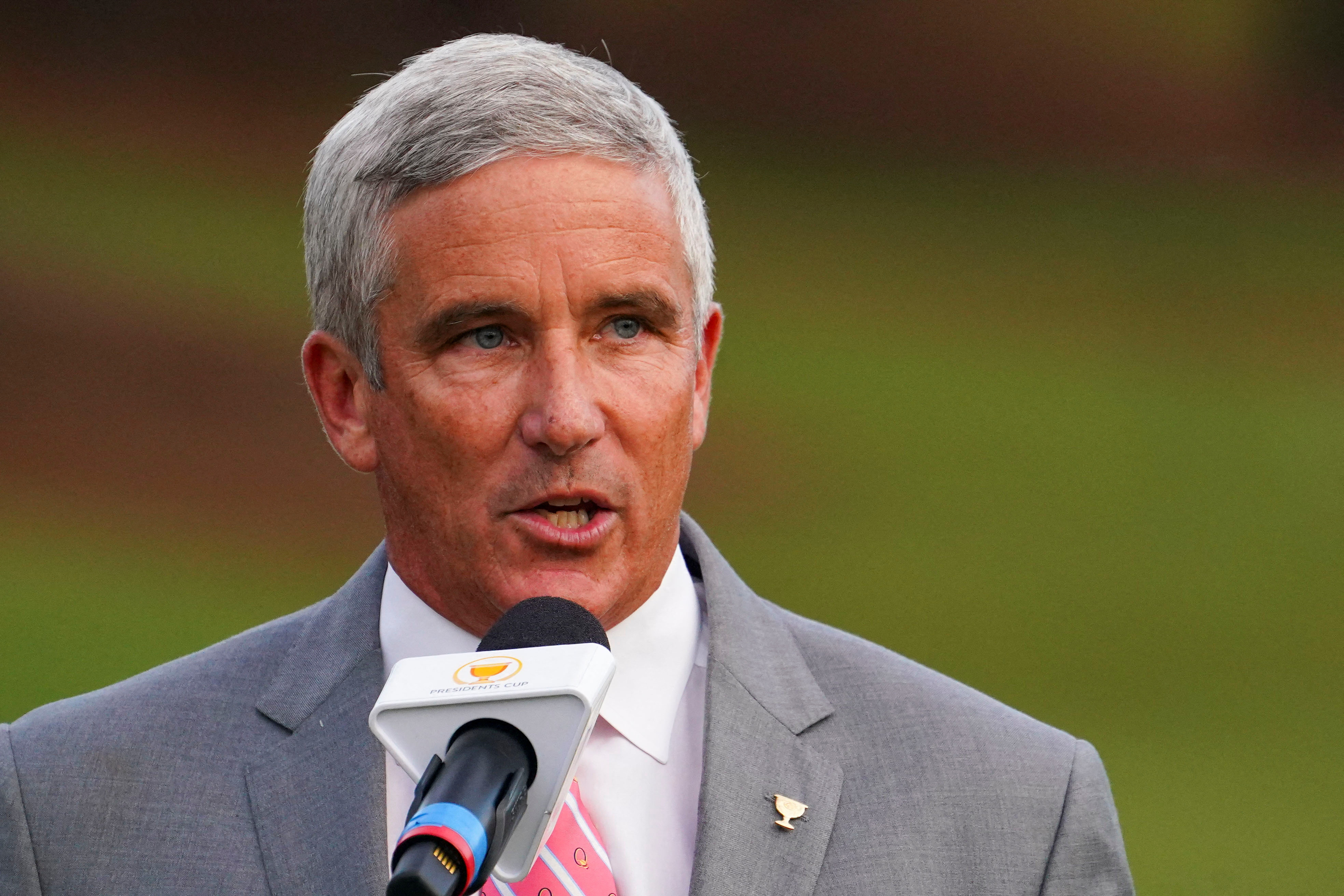 PGA Tour commissioner buoyed by support against rival league