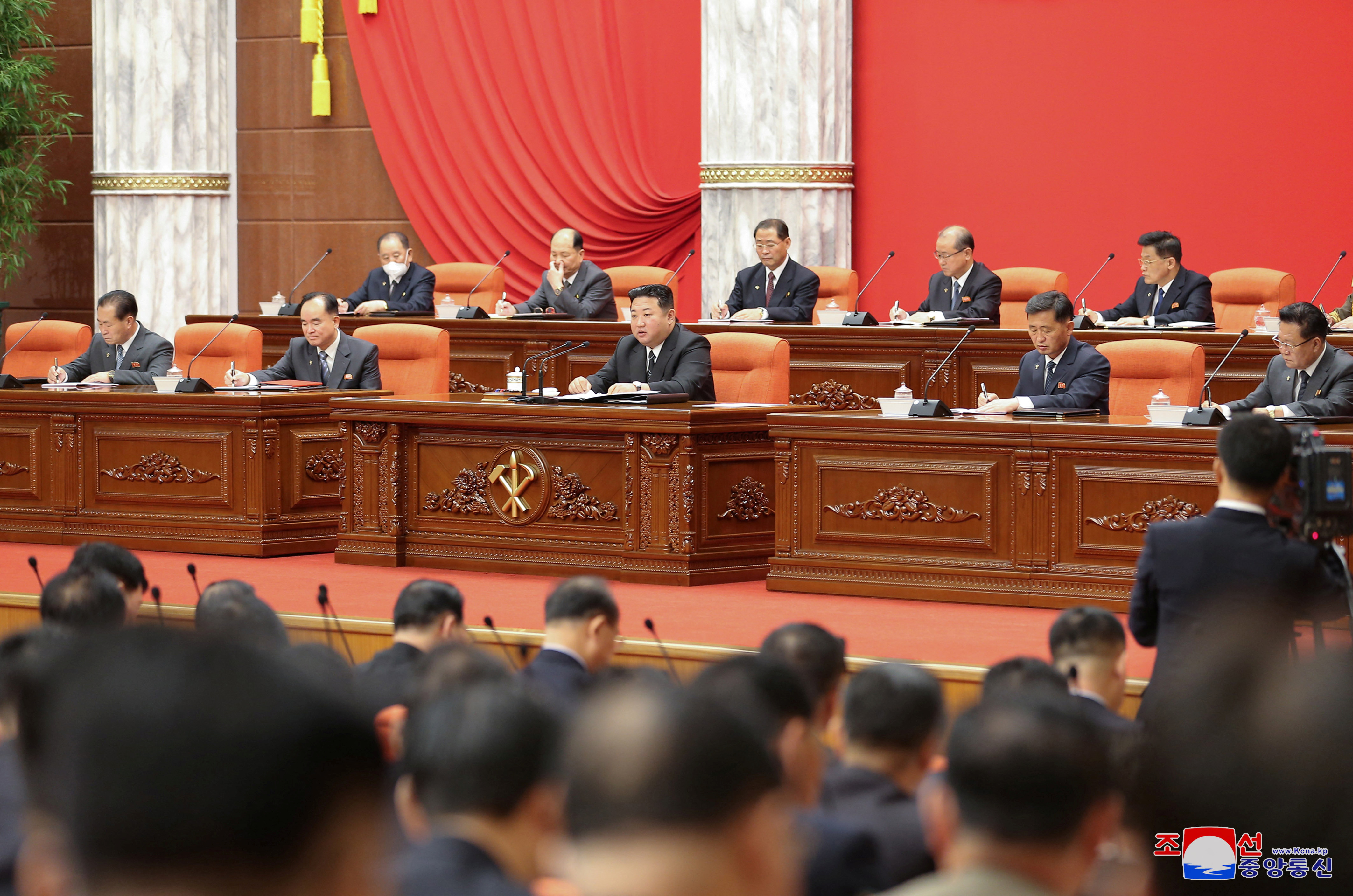 Fifth Enlarged Plenary Meeting of Eighth WPK Central Committee in Pyongyang