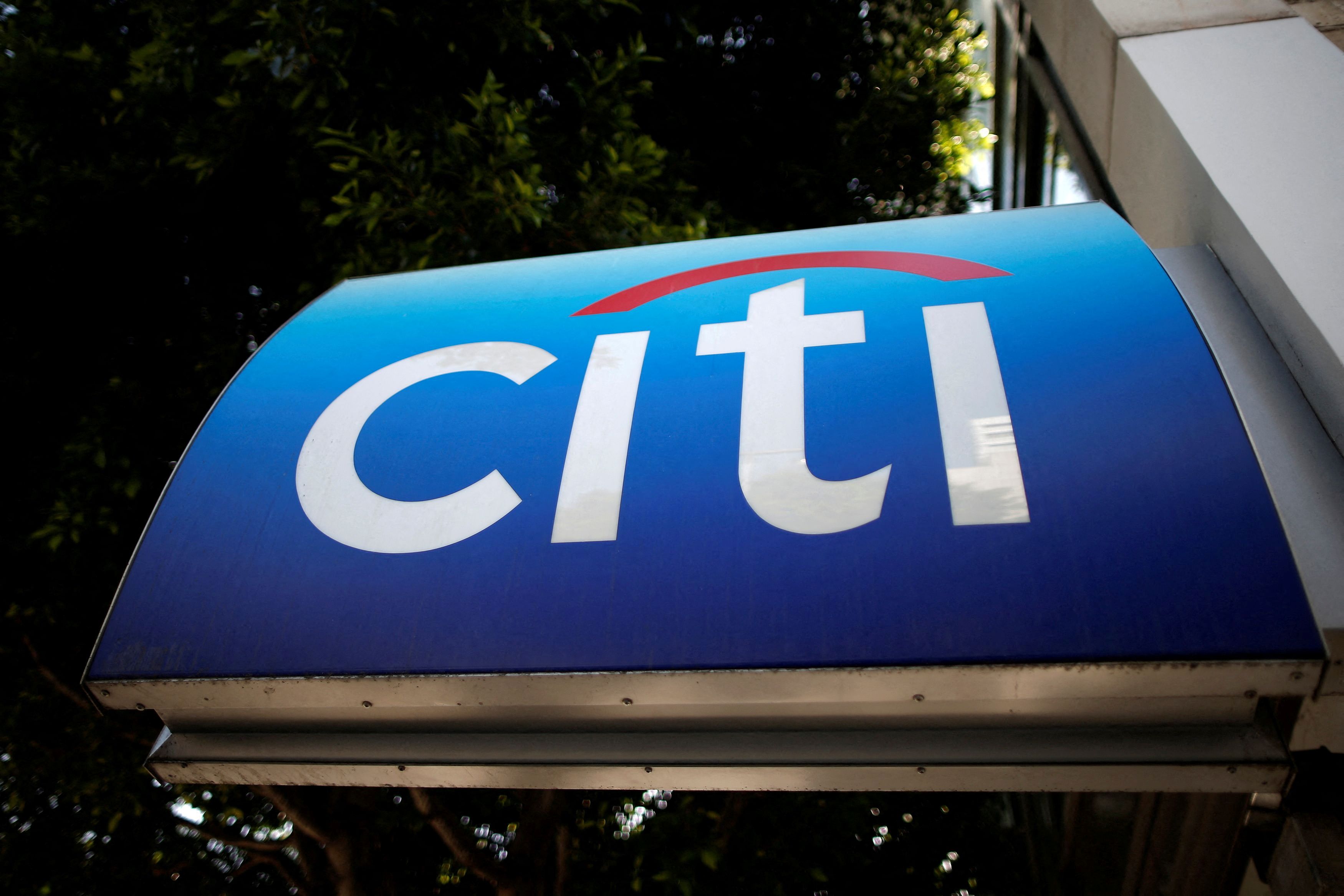 A Citibank ATM is seen in Los Angeles
