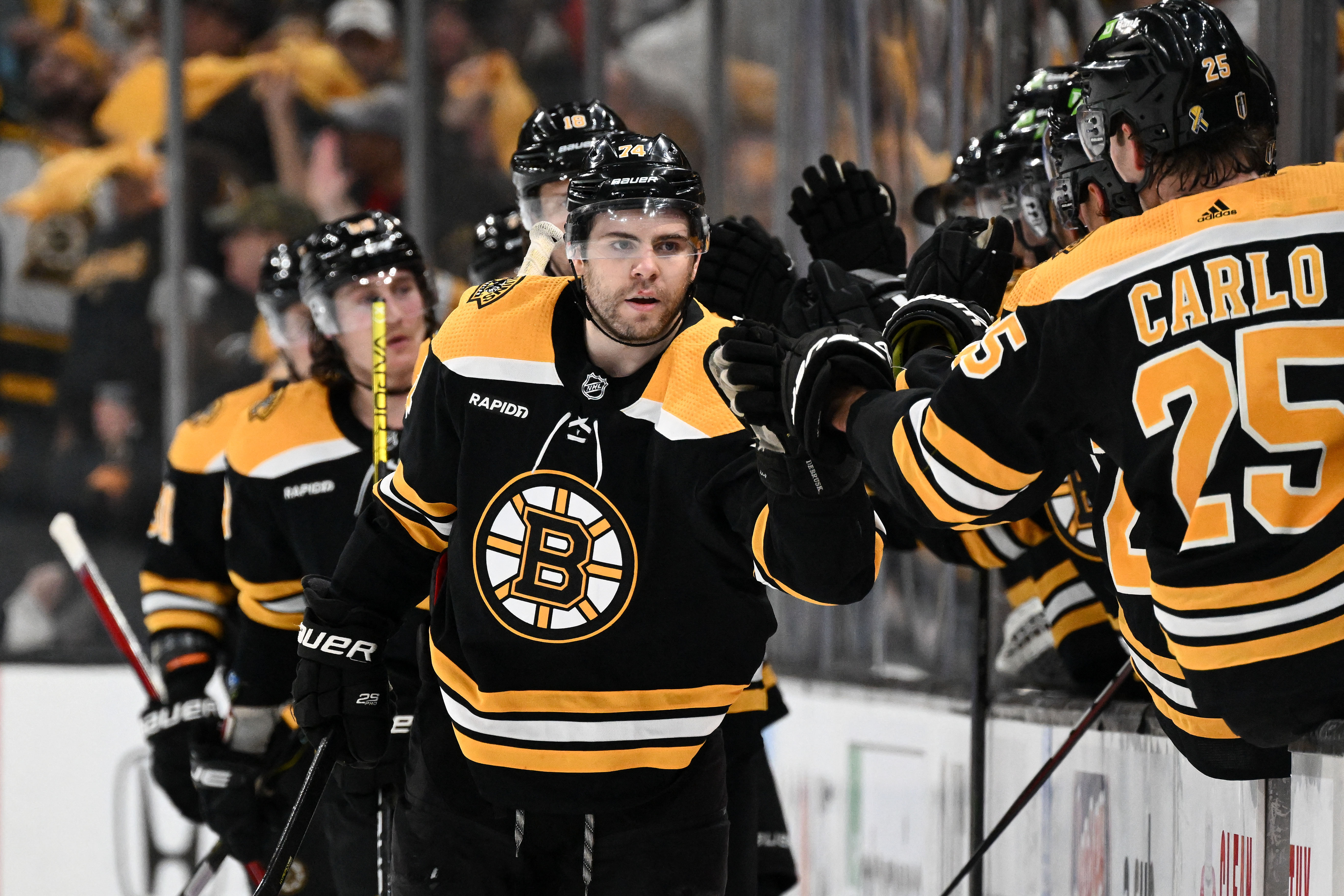 Milestone night for Bruins in Game 1 win over Panthers