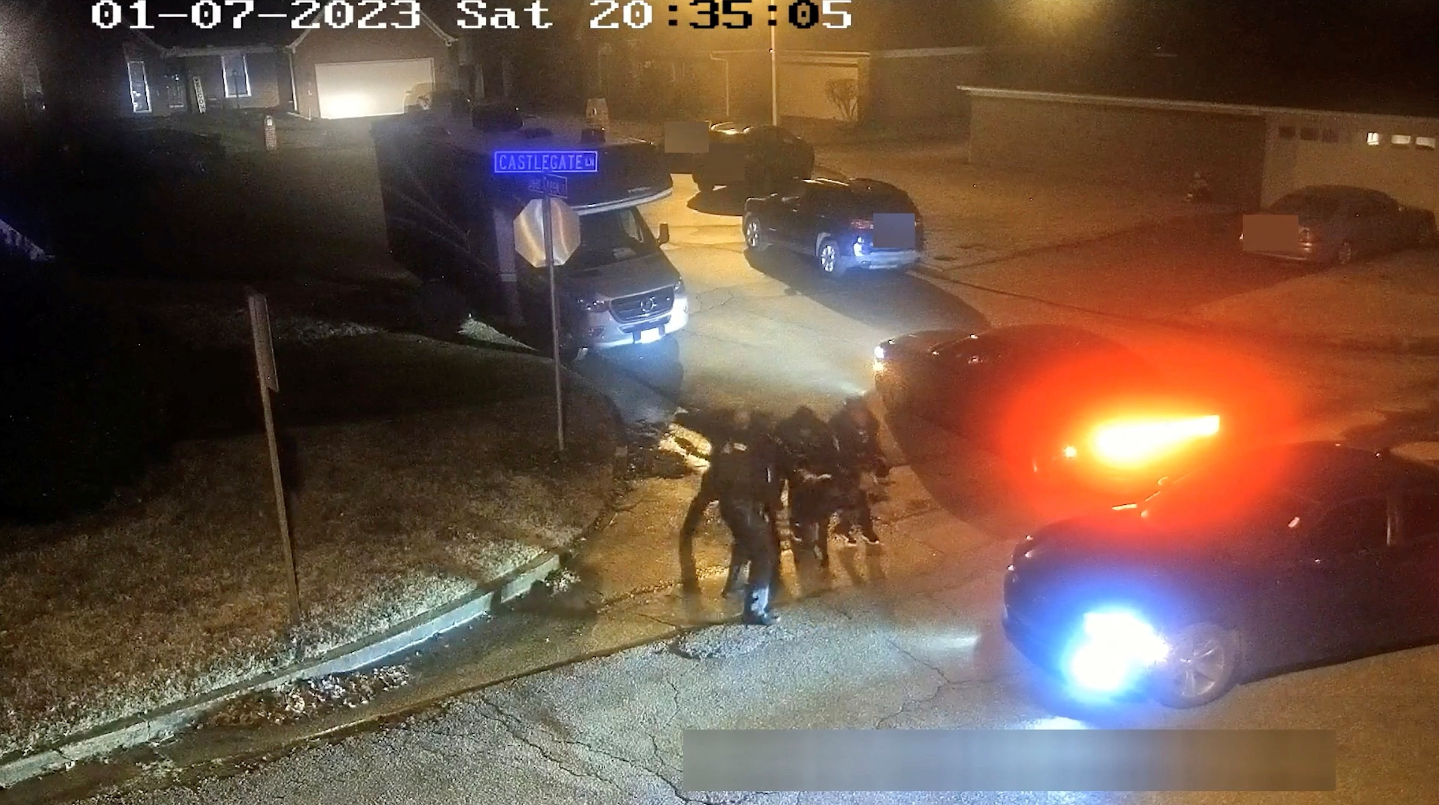 Video released by Memphis Police Department shows Memphis police officers beating motorist Tyre Nichols