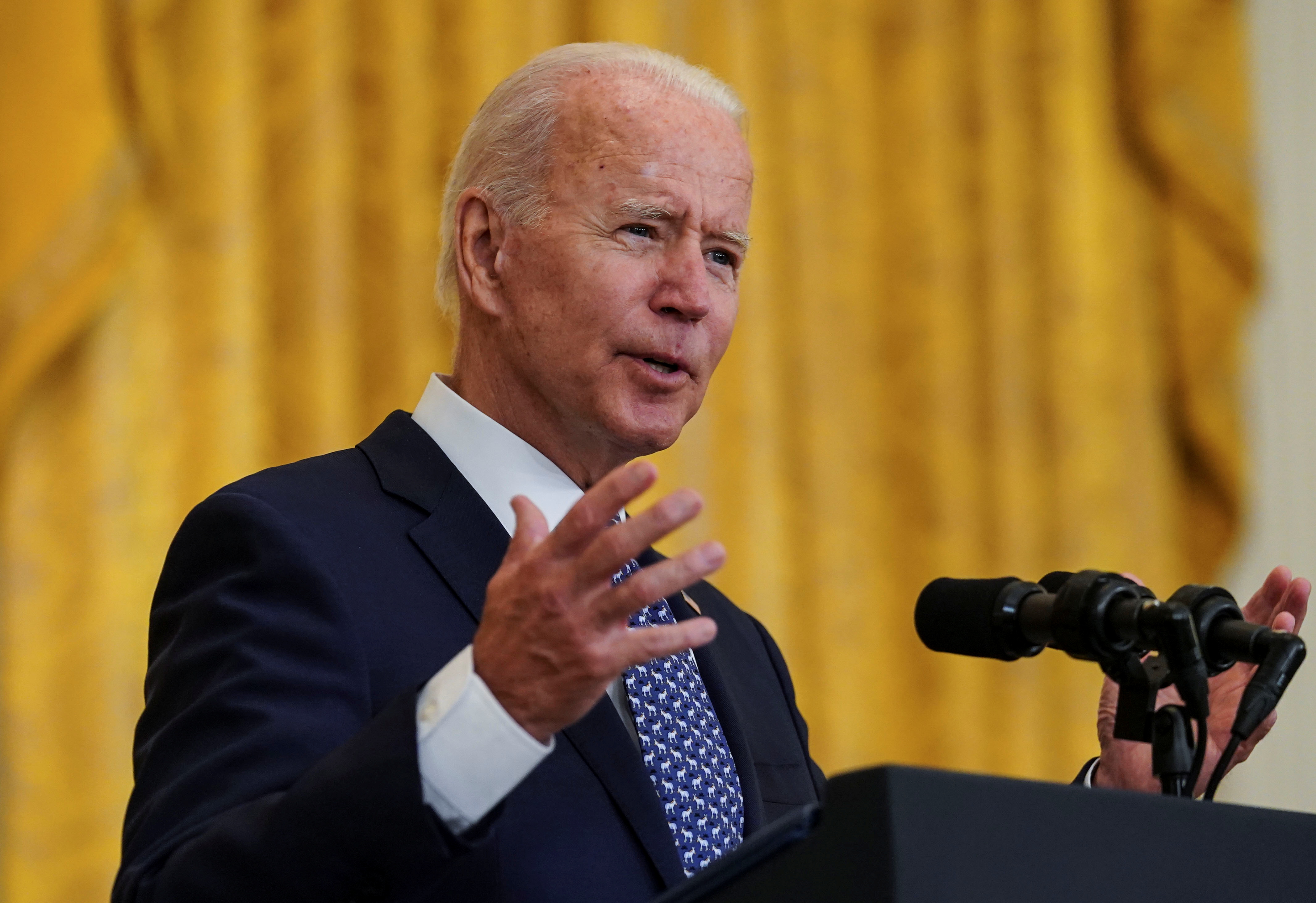 U.S. President Biden hosts labor unions event at the White House in Washington
