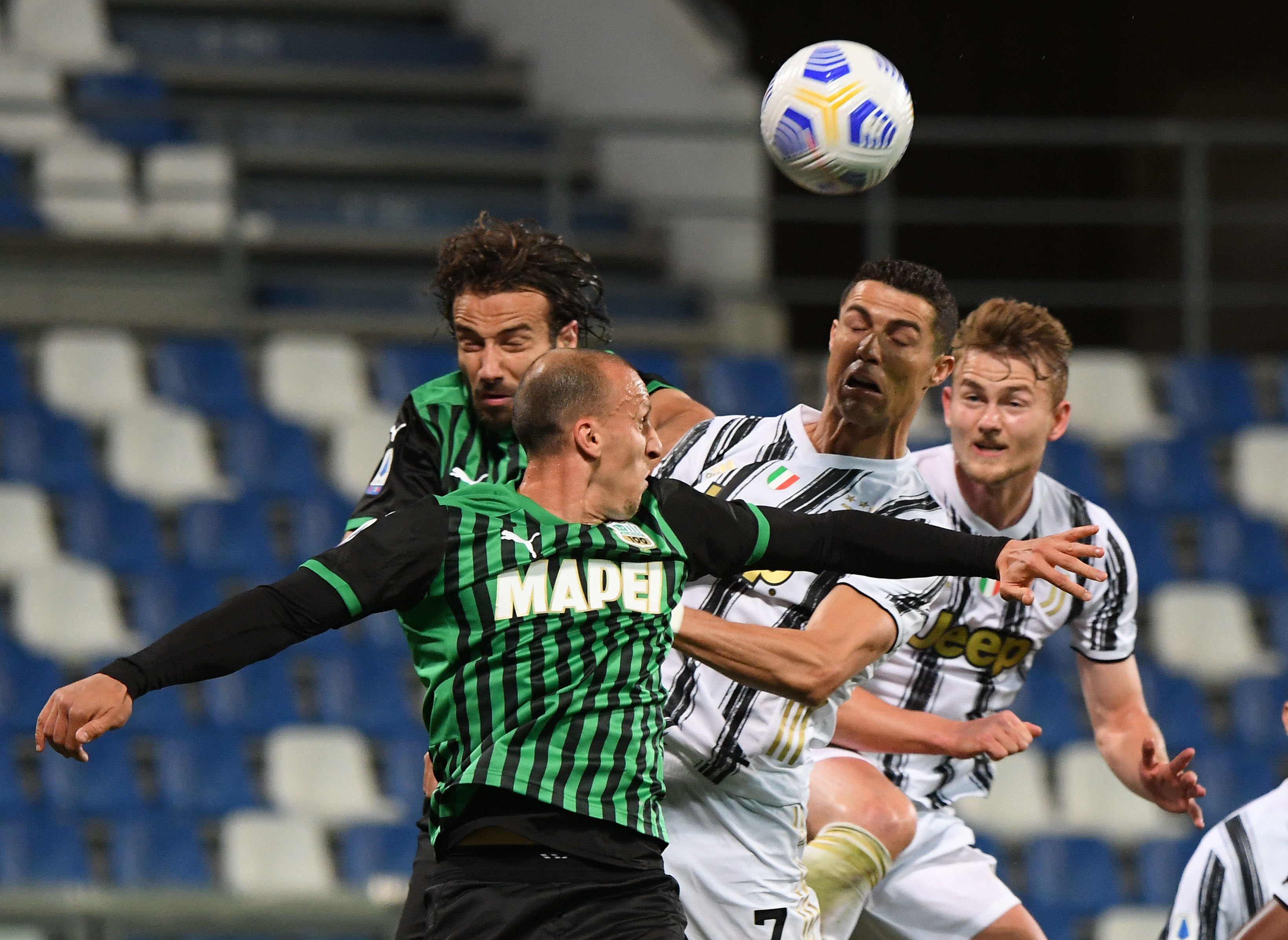 Ronaldo reaches 100 goals for Juve in vital win at Sassuolo | Reuters