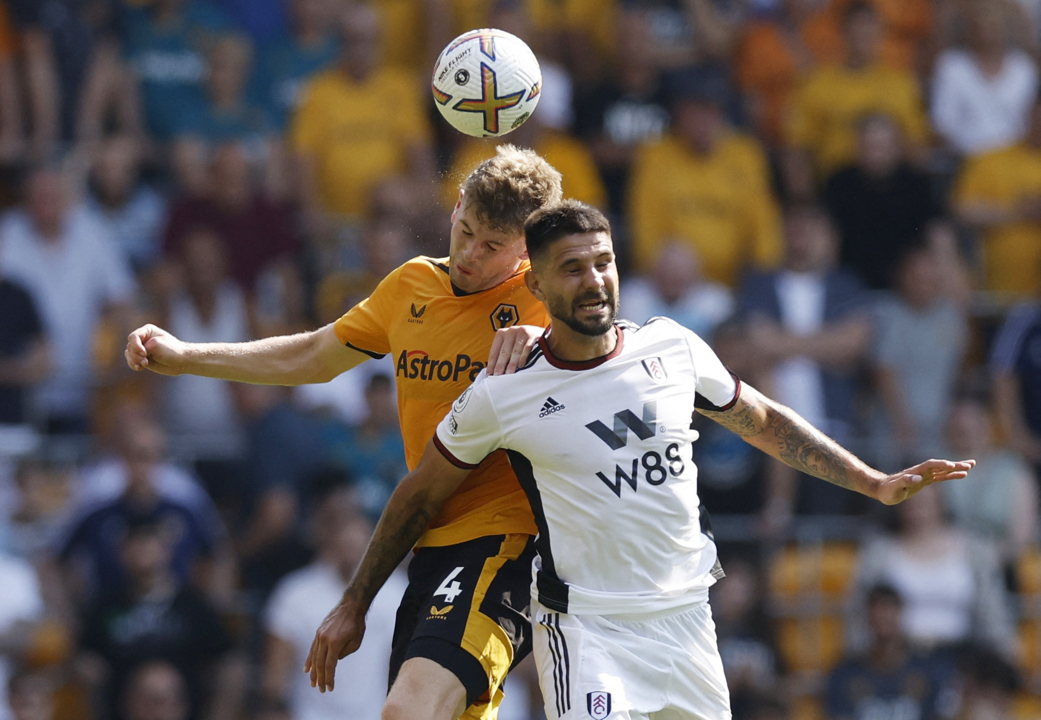 Fulham's Mitrovic sees penalty saved in Wolves stalemate | Reuters