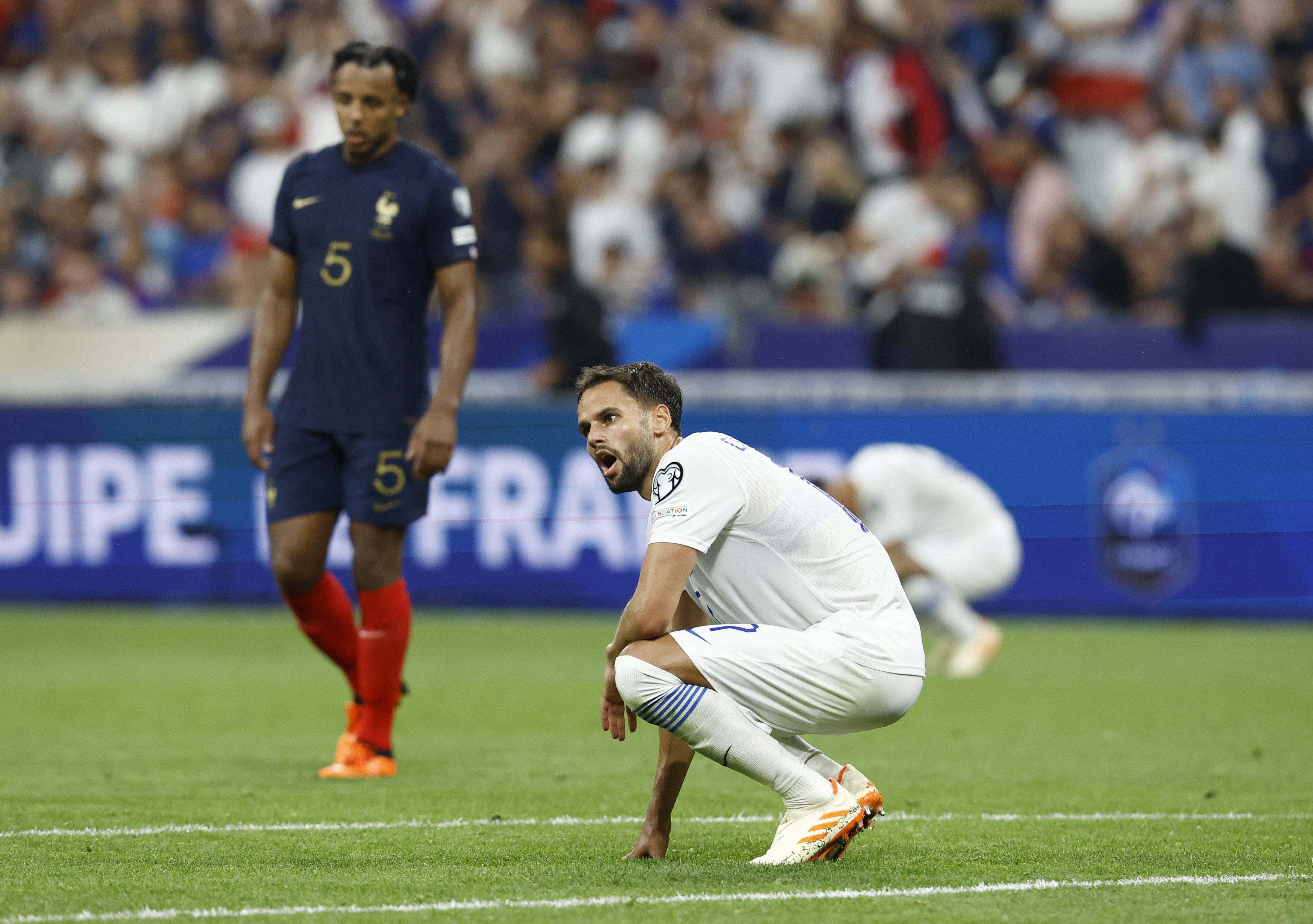 Record-breaker Mbappe leads France to 1-0 win over Greece