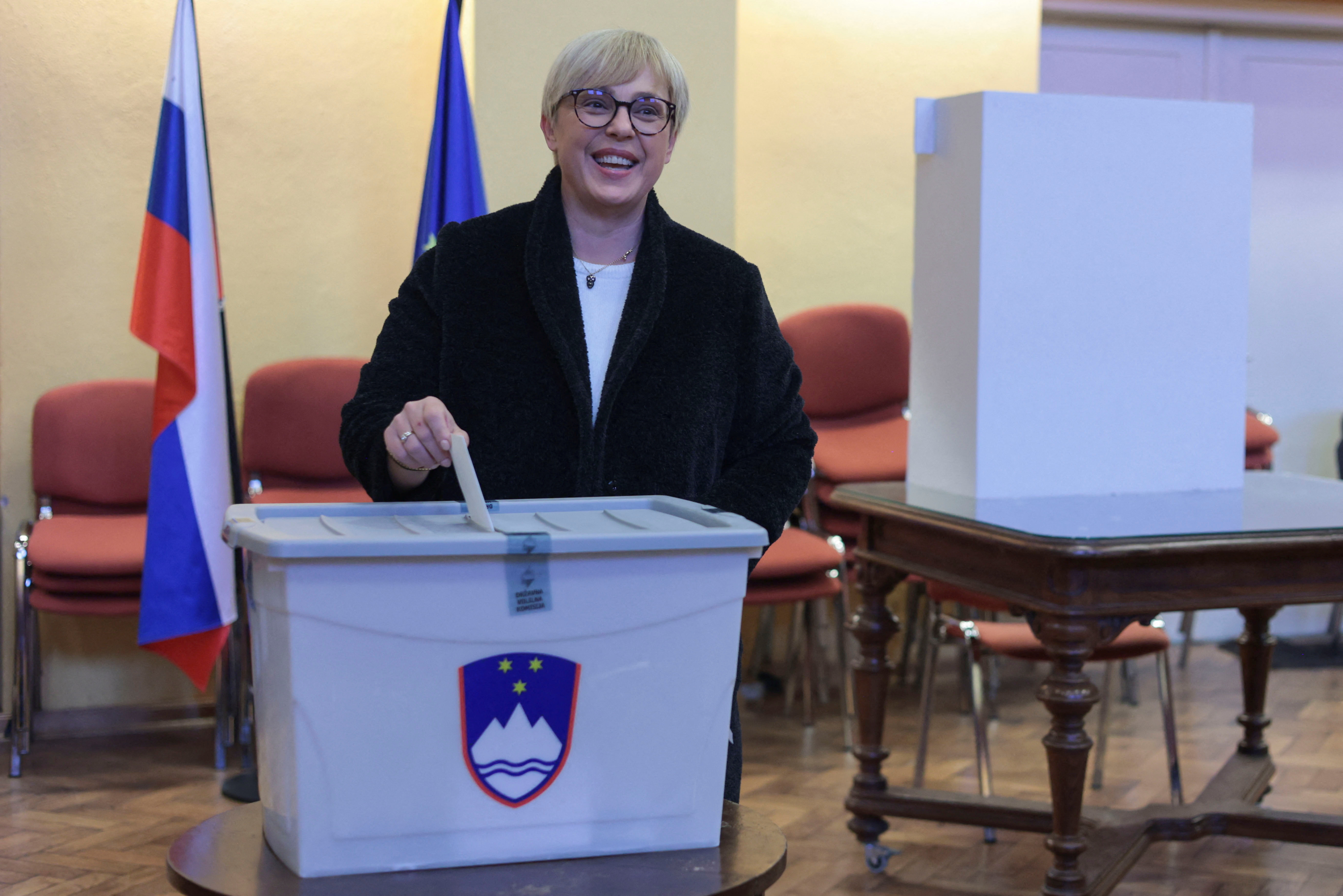 Natasa Pirc Musar becomes Slovenia's first female president