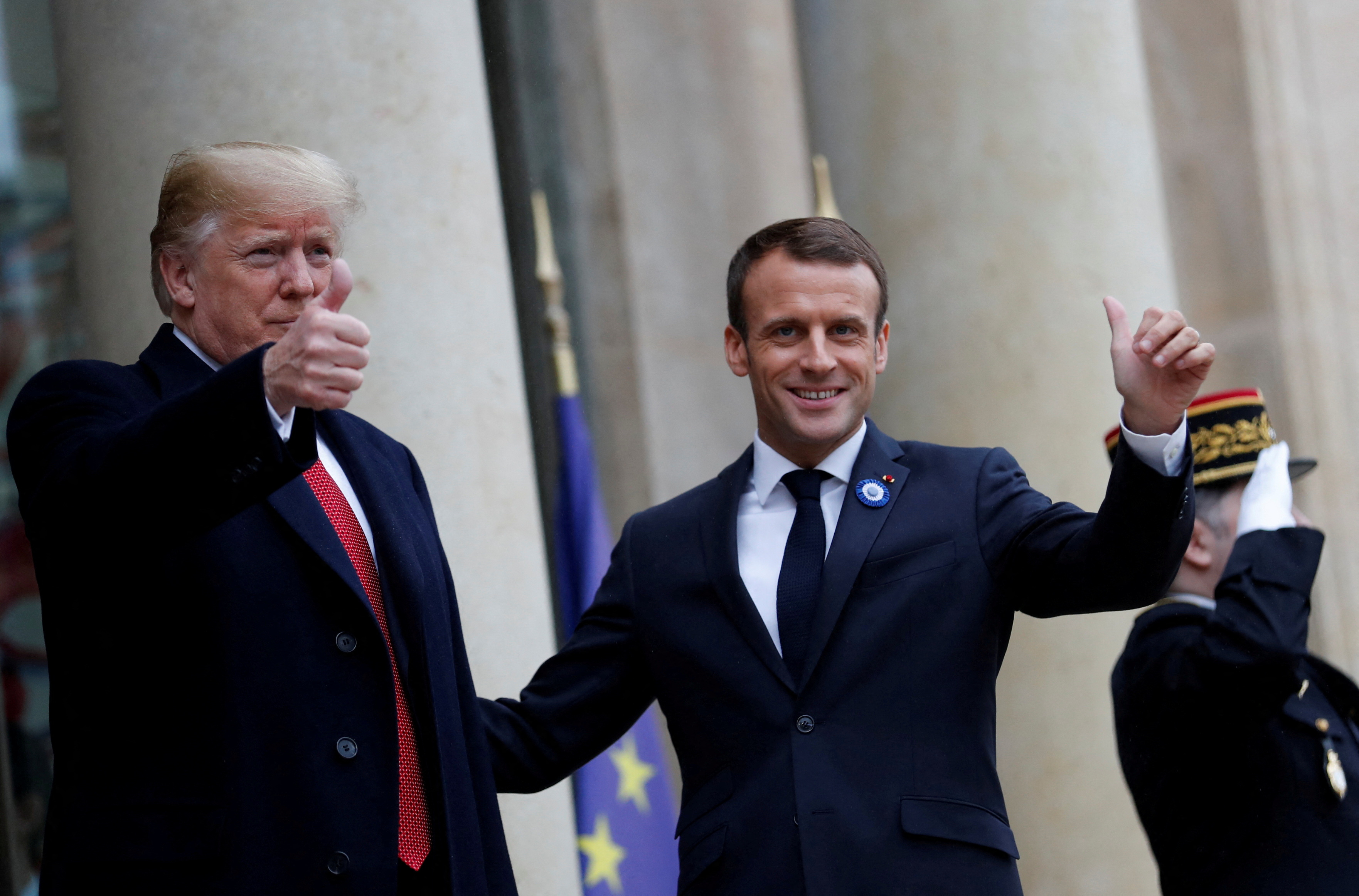 Trump Accuses France's Macron Of Pandering To China | Reuters